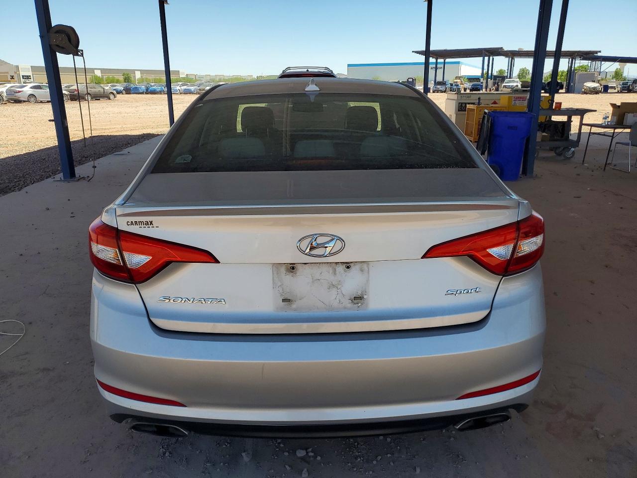 2015 Hyundai Sonata Sport Silver vin: 5NPE34AF3FH081918