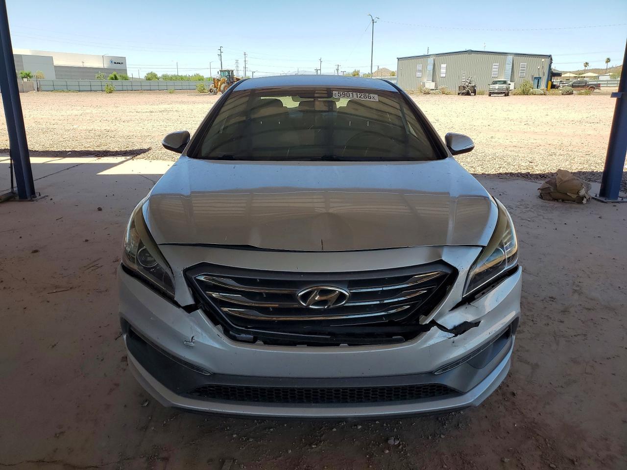 2015 Hyundai Sonata Sport Silver vin: 5NPE34AF3FH081918