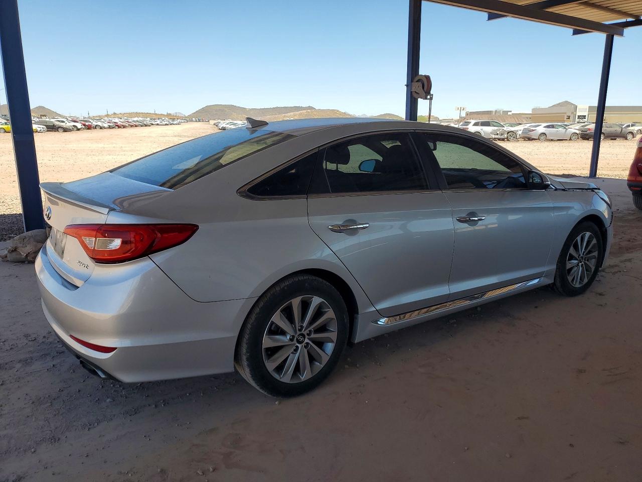 2015 Hyundai Sonata Sport Silver vin: 5NPE34AF3FH081918