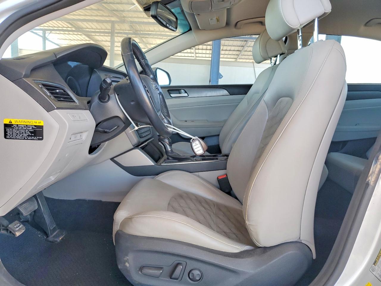 2015 Hyundai Sonata Sport Silver vin: 5NPE34AF3FH081918