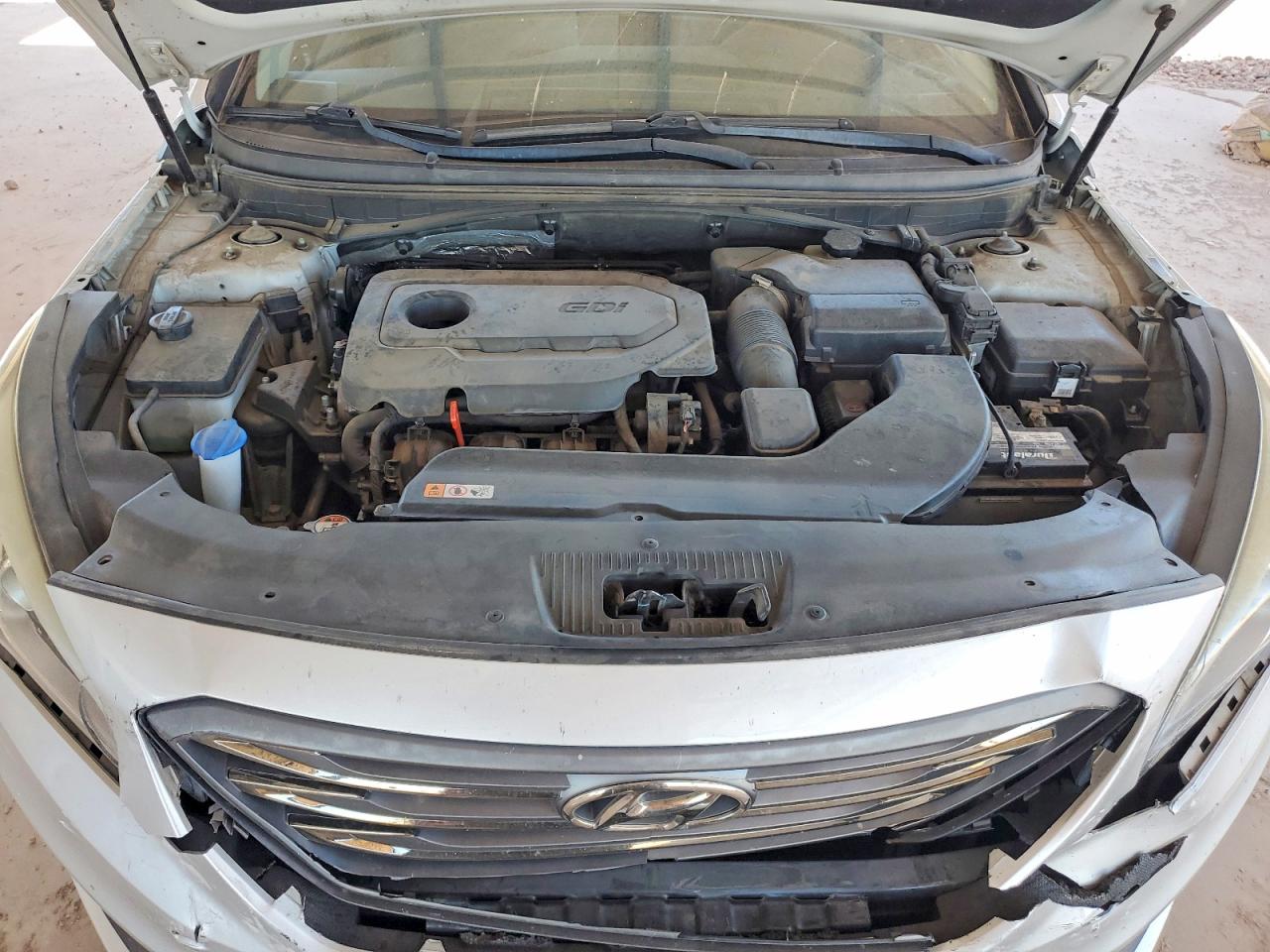 2015 Hyundai Sonata Sport Silver vin: 5NPE34AF3FH081918