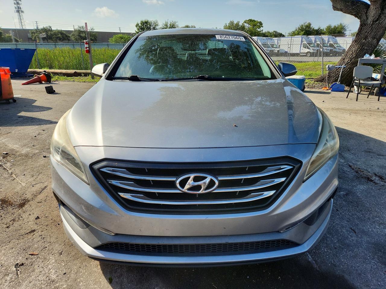 2015 Hyundai Sonata Sport Silver vin: 5NPE34AF3FH085113
