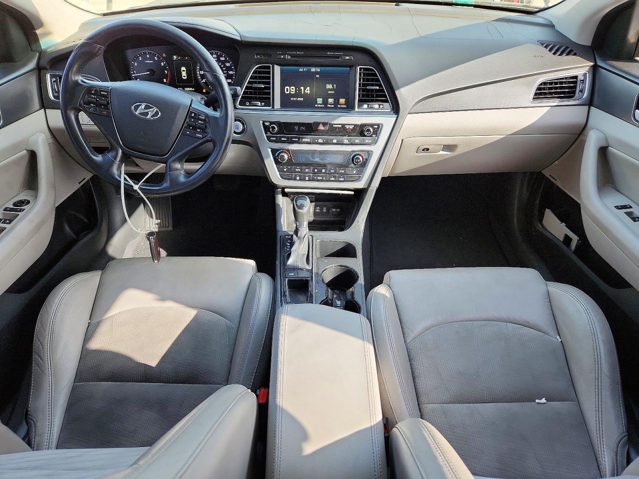 2015 Hyundai Sonata Sport Silver vin: 5NPE34AF3FH085113