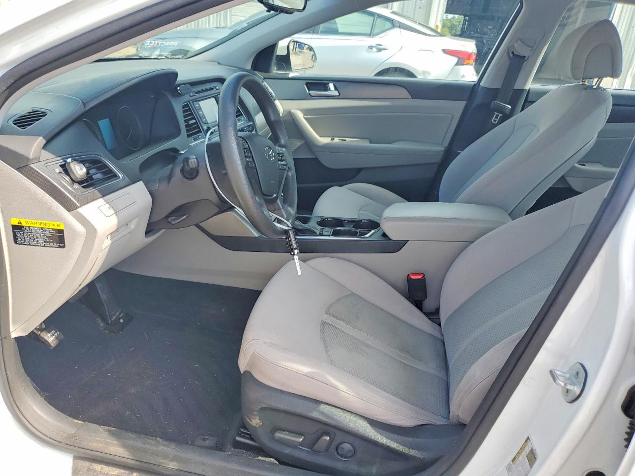 2015 Hyundai Sonata Sport White vin: 5NPE34AF3FH085239