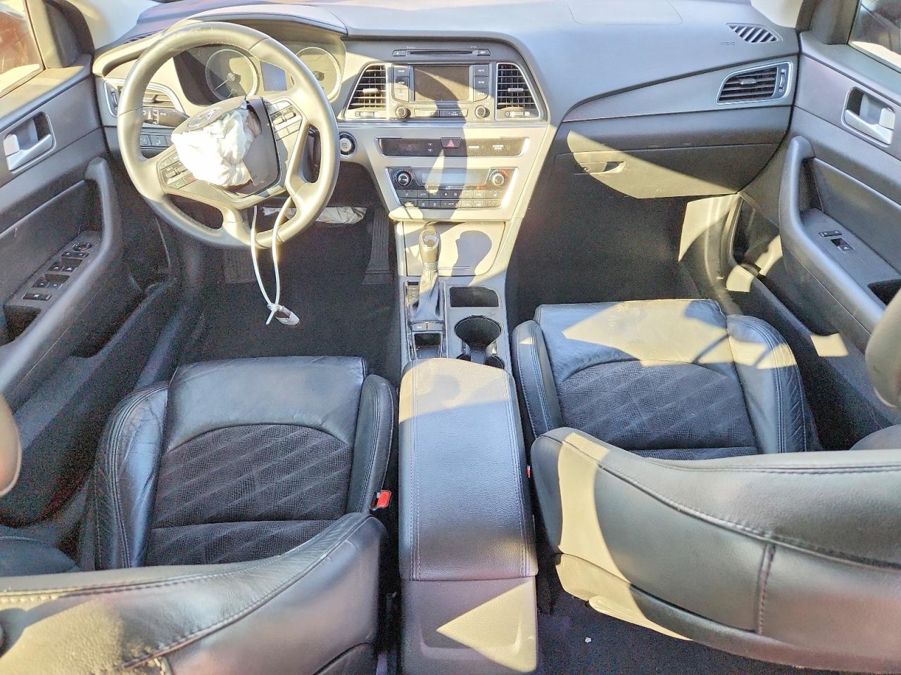 2015 Hyundai Sonata Sport Black vin: 5NPE34AF3FH097858