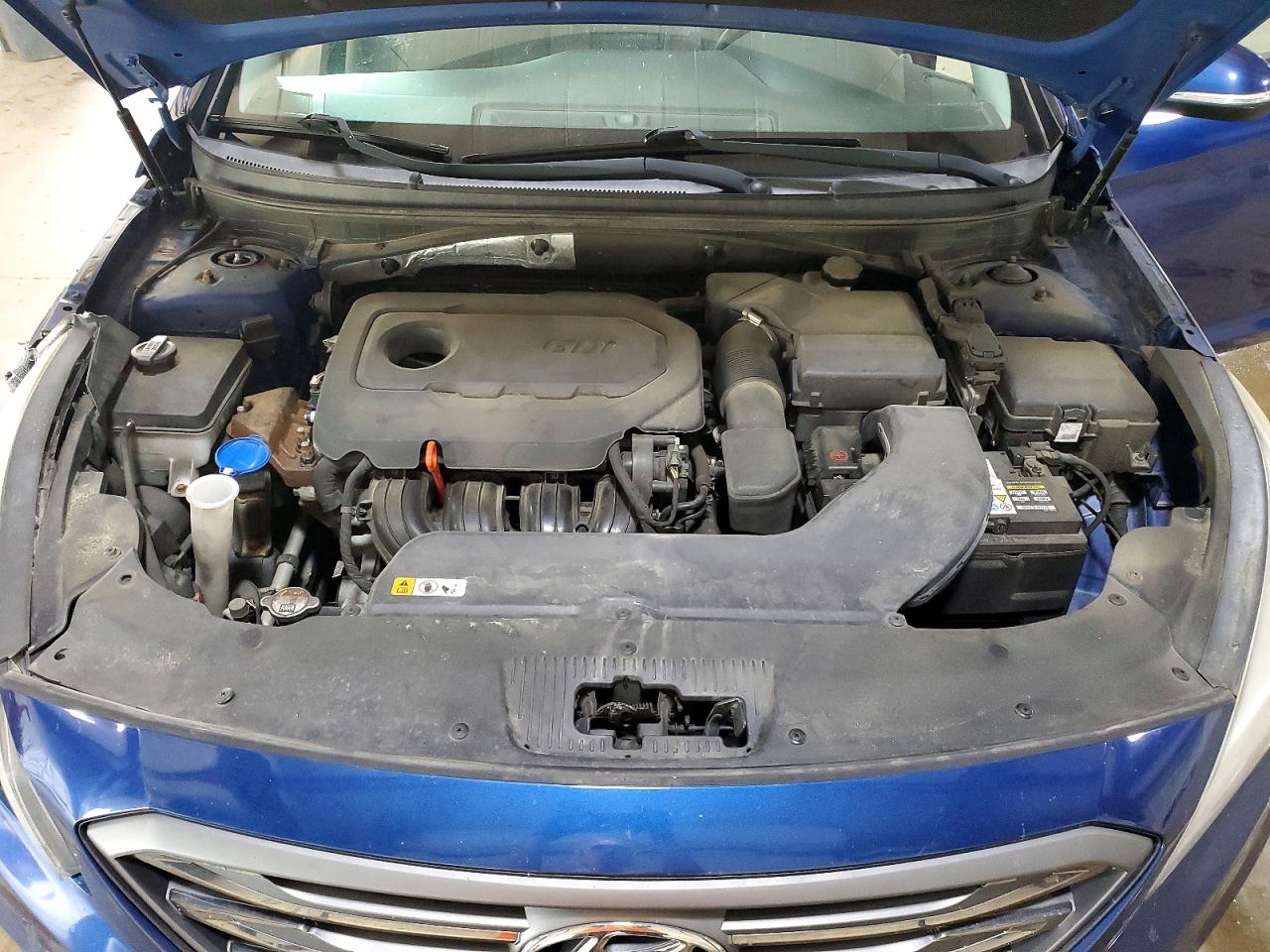 2015 Hyundai Sonata Sport Blue vin: 5NPE34AF3FH098282