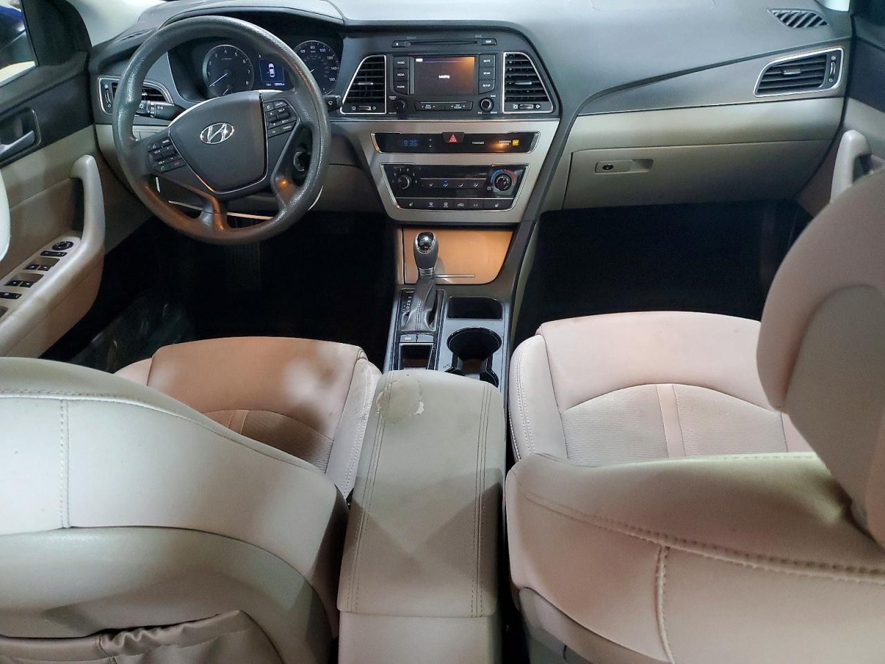 2015 Hyundai Sonata Sport Blue vin: 5NPE34AF3FH098282