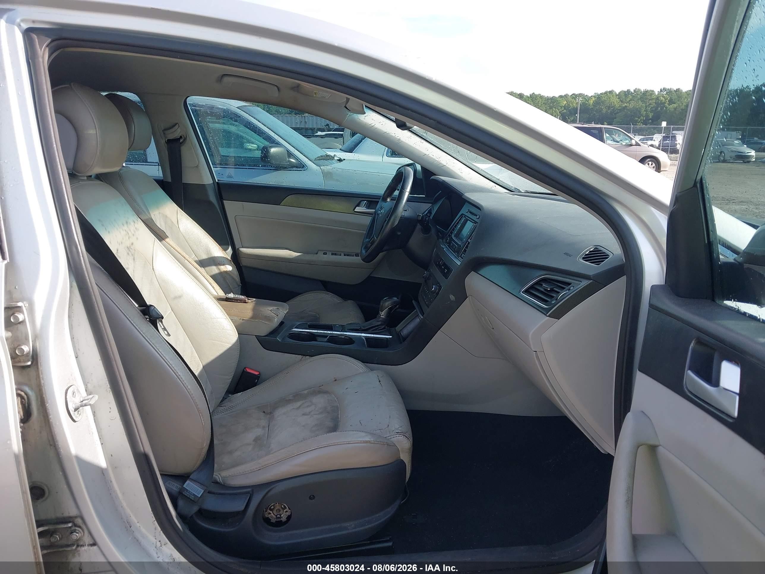 2015 Hyundai Sonata Sport Silver vin: 5NPE34AF3FH101701