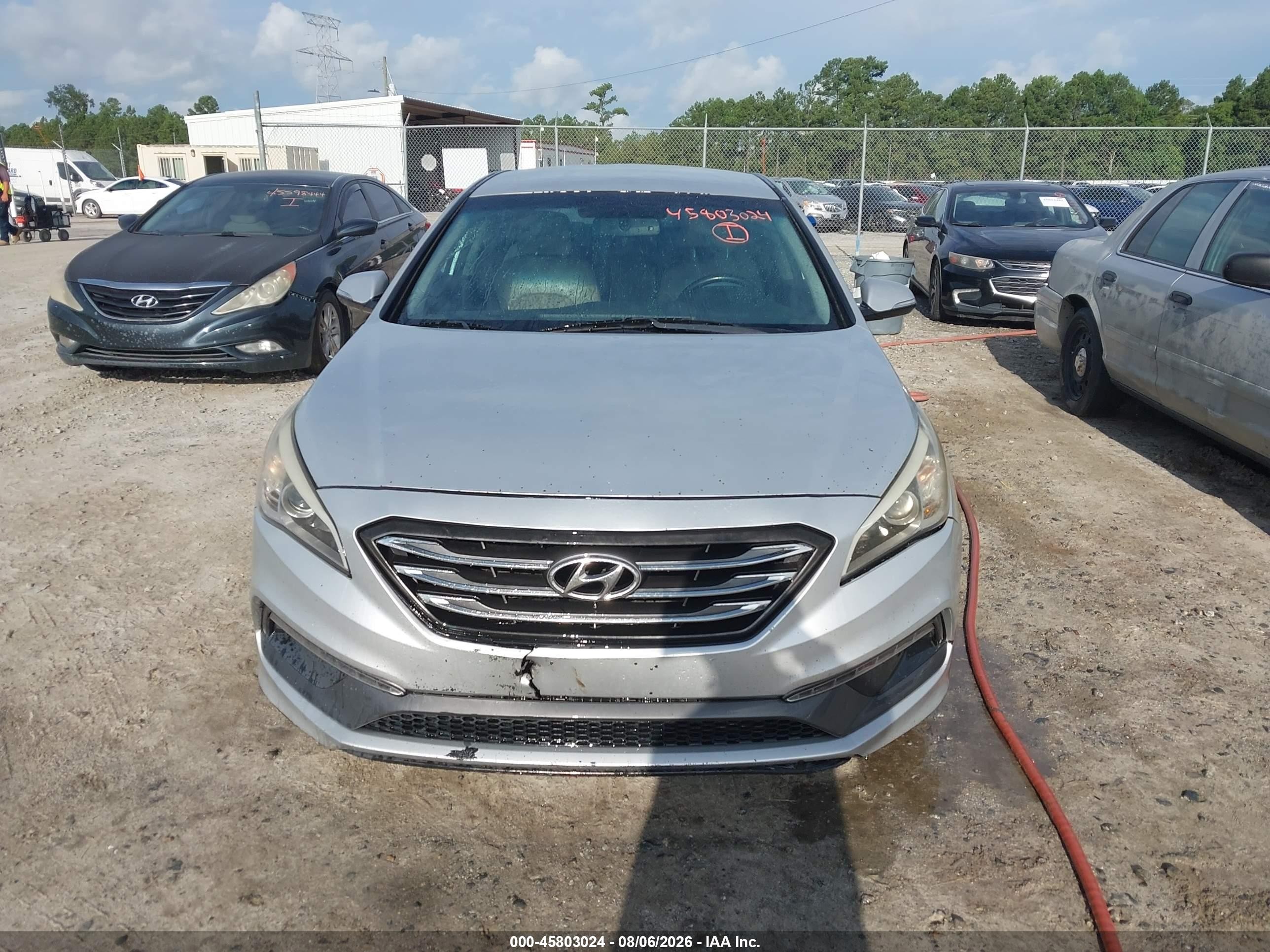2015 Hyundai Sonata Sport Silver vin: 5NPE34AF3FH101701