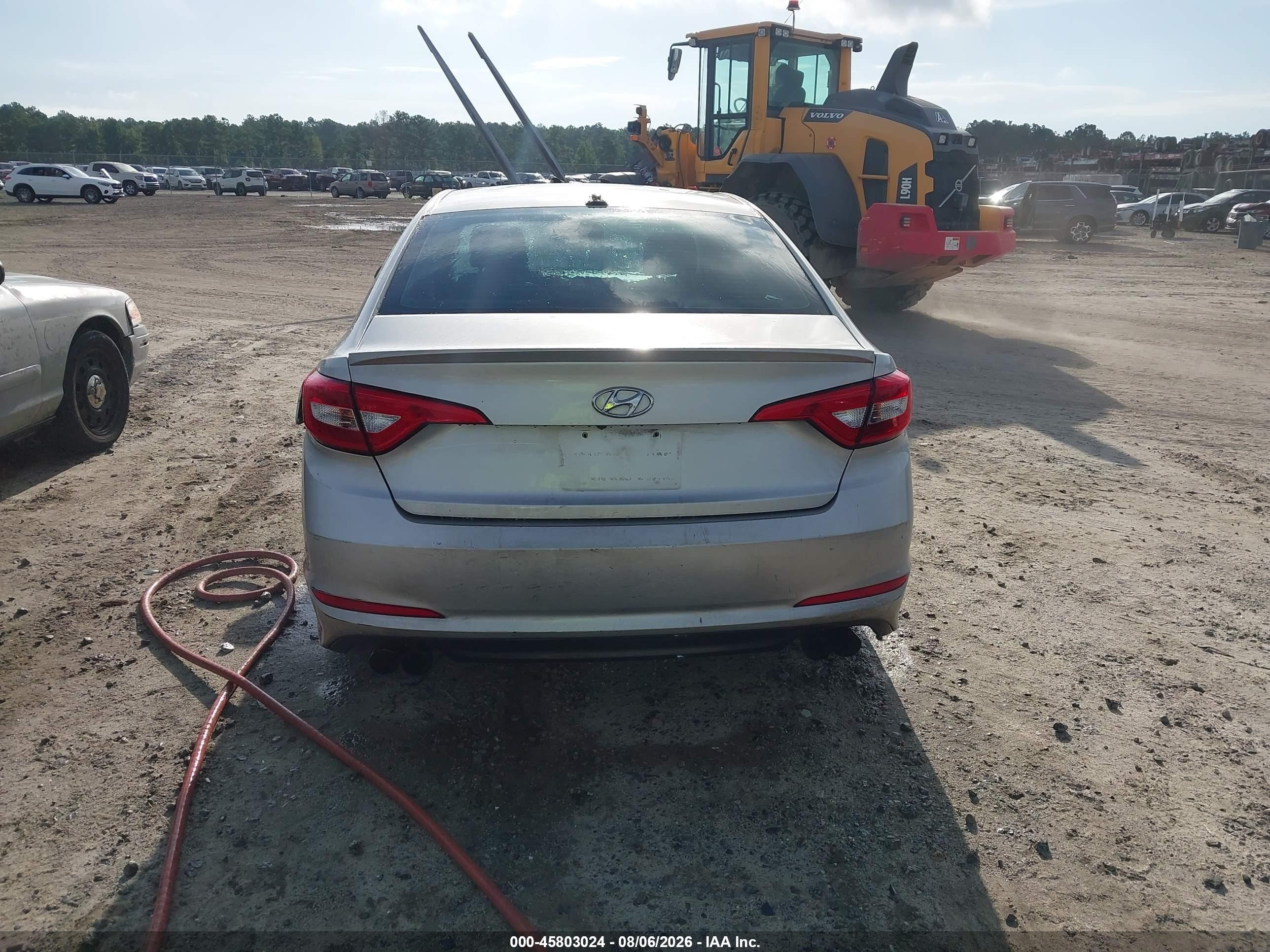 2015 Hyundai Sonata Sport Silver vin: 5NPE34AF3FH101701