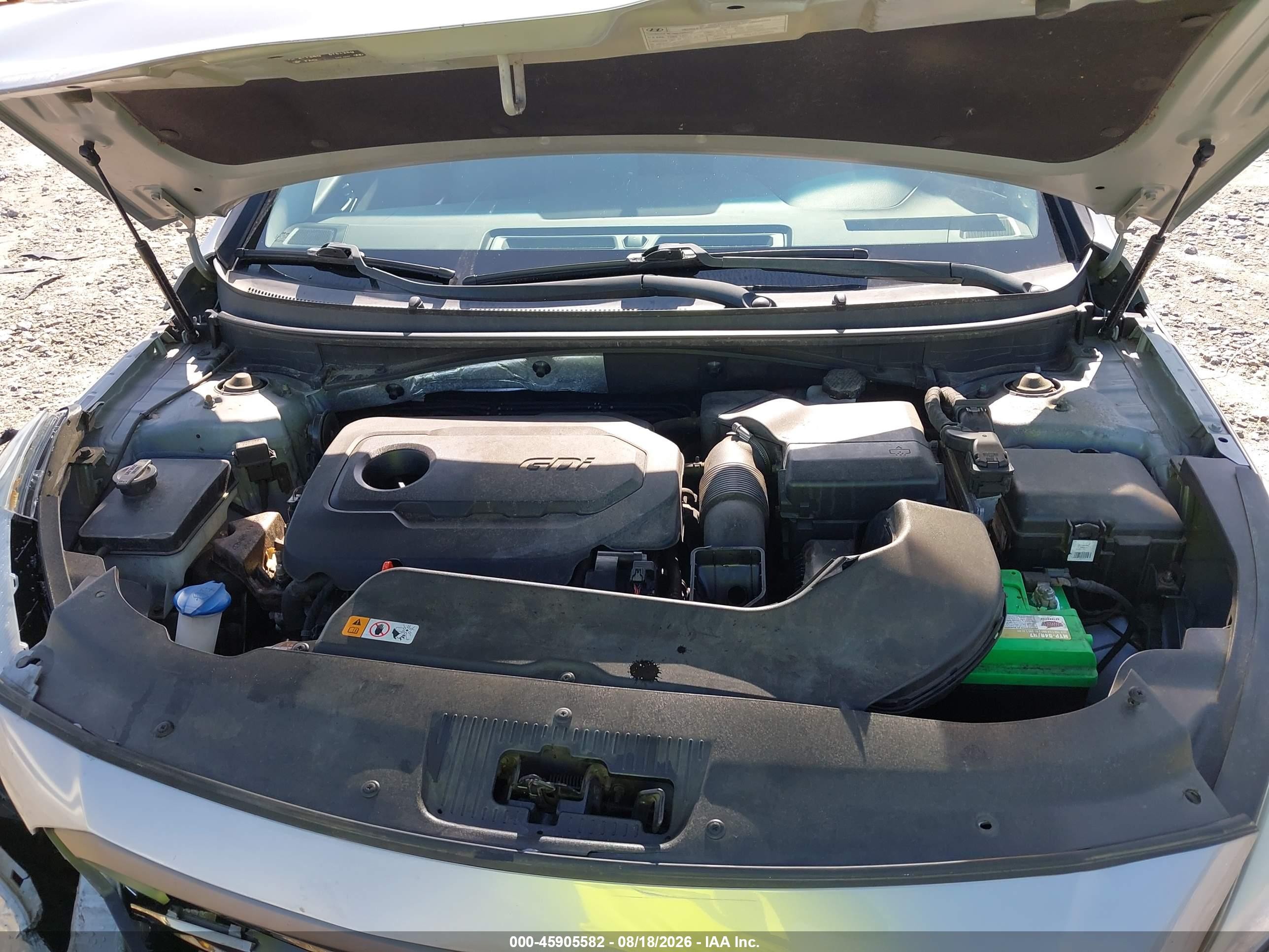 2015 Hyundai Sonata Sport Gray vin: 5NPE34AF3FH102430