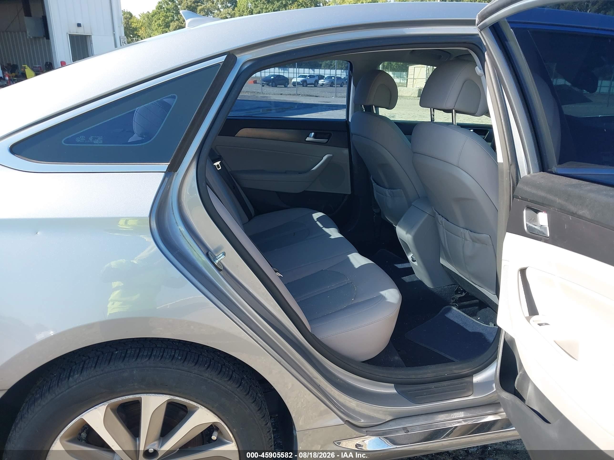 2015 Hyundai Sonata Sport Gray vin: 5NPE34AF3FH102430