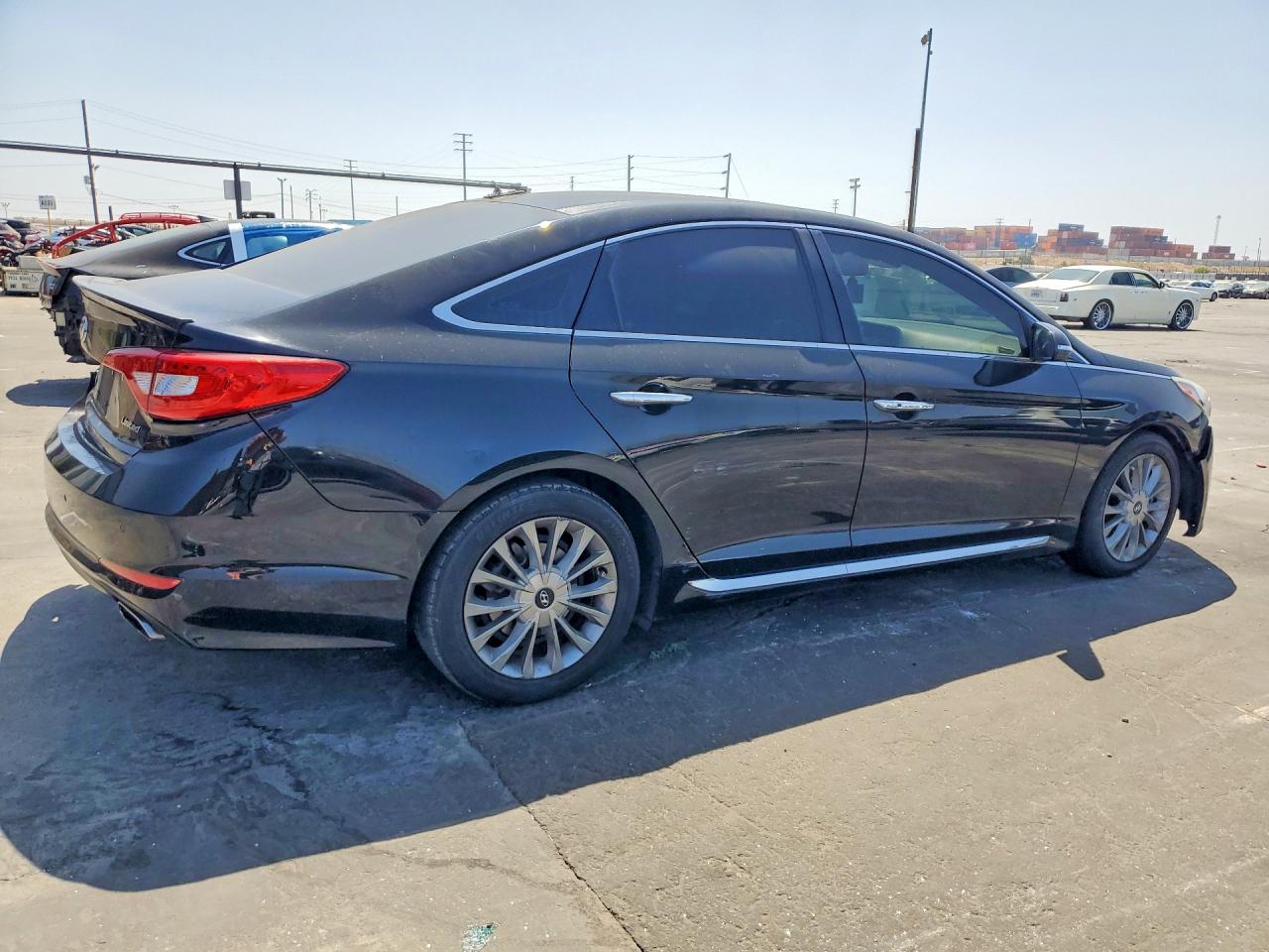 2015 Hyundai Sonata Limited Black vin: 5NPE34AF3FH104128