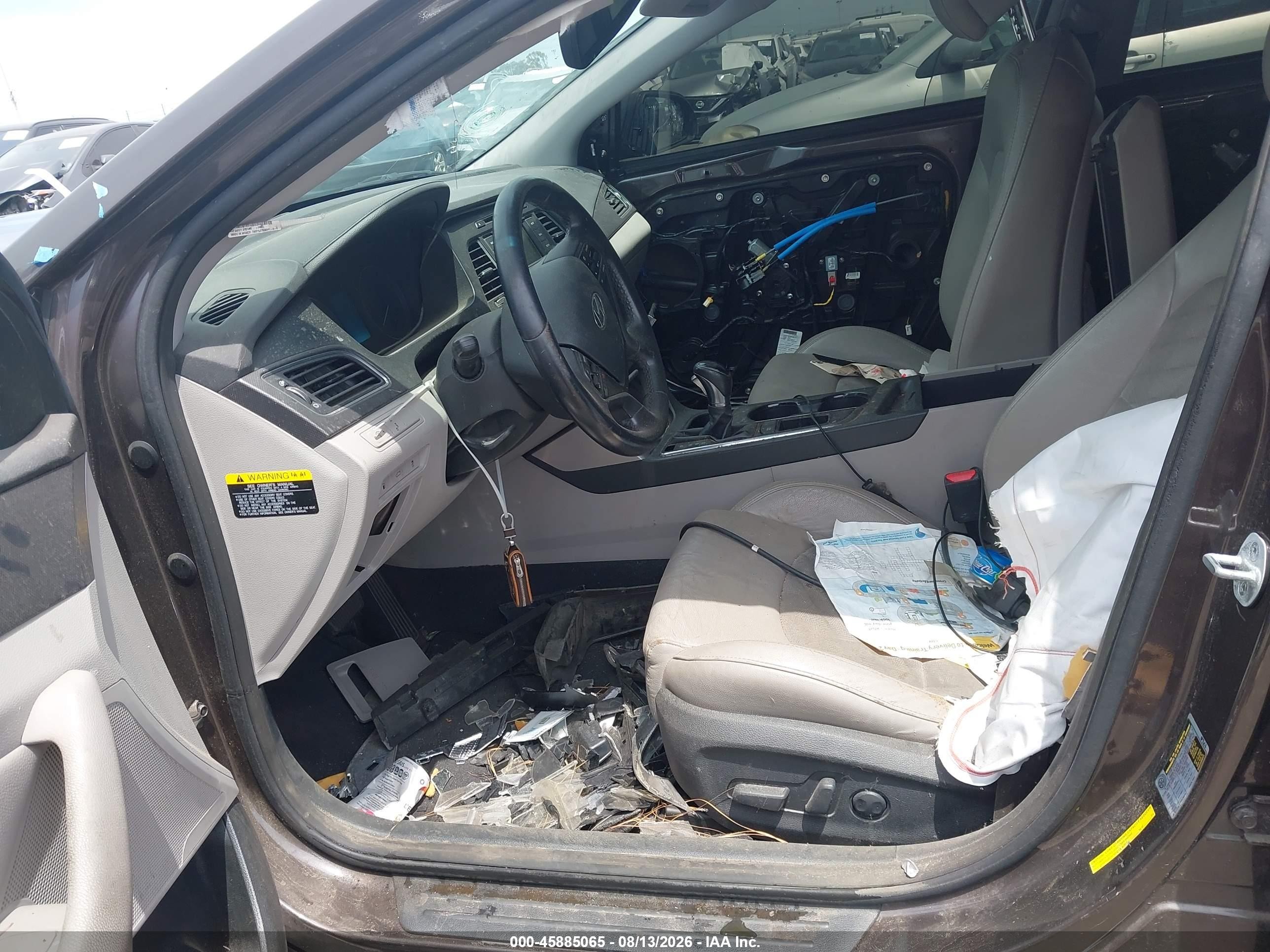 2015 Hyundai Sonata Sport Коричневый vin: 5NPE34AF3FH120216