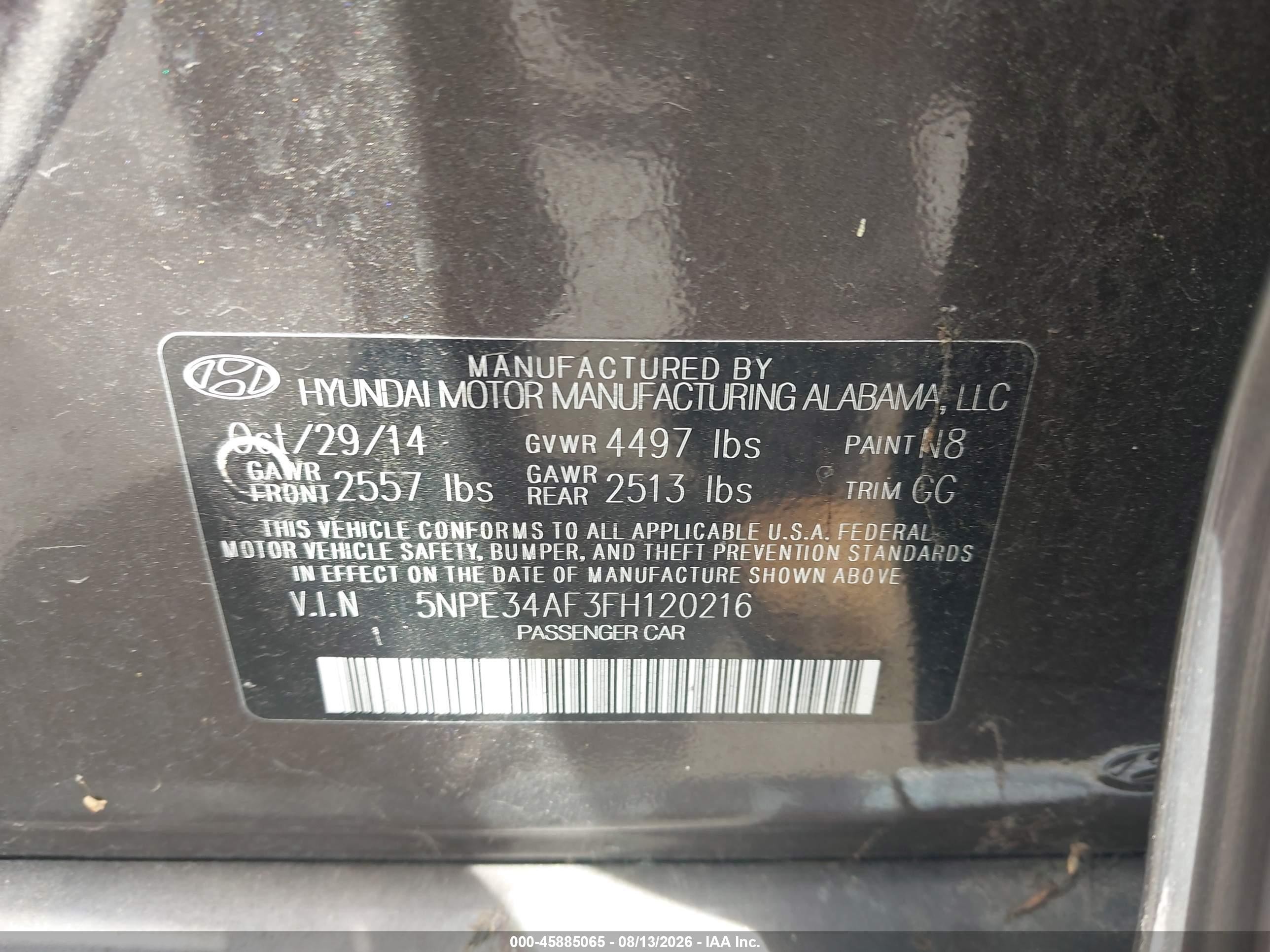 2015 Hyundai Sonata Sport Коричневый vin: 5NPE34AF3FH120216