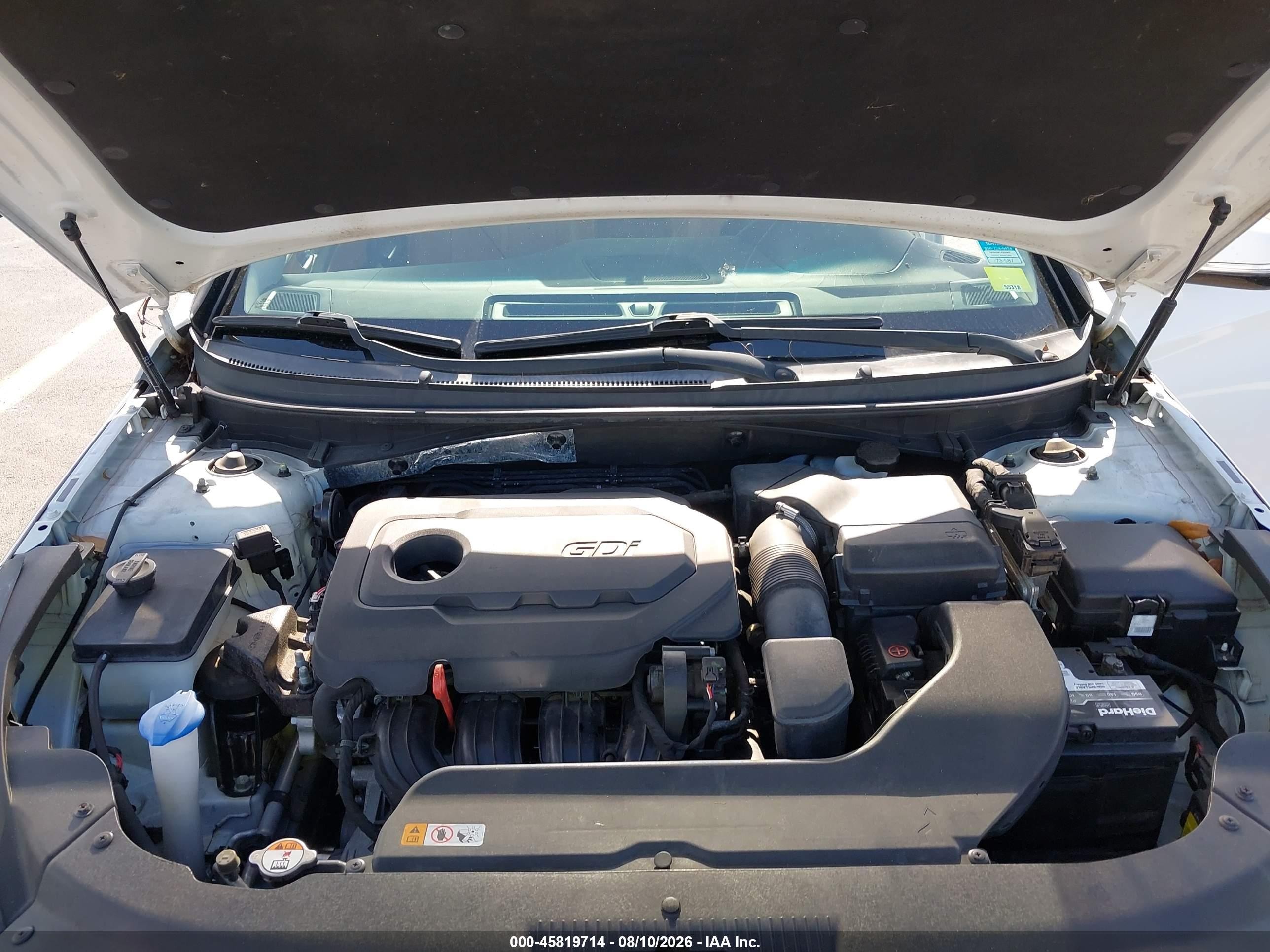 2015 Hyundai Sonata Limited Белый vin: 5NPE34AF3FH130907
