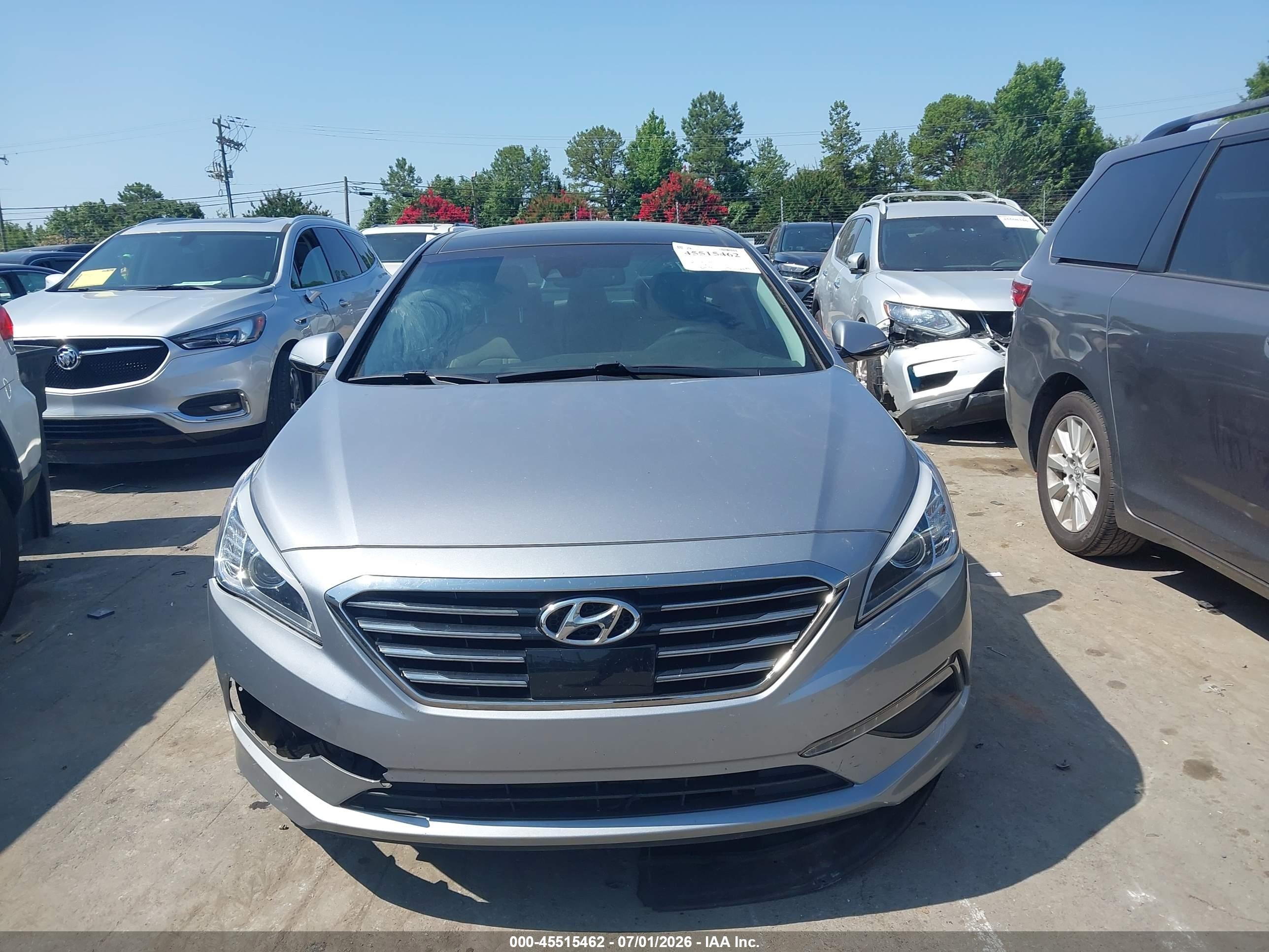 2015 Hyundai Sonata Limited Gray vin: 5NPE34AF3FH138389