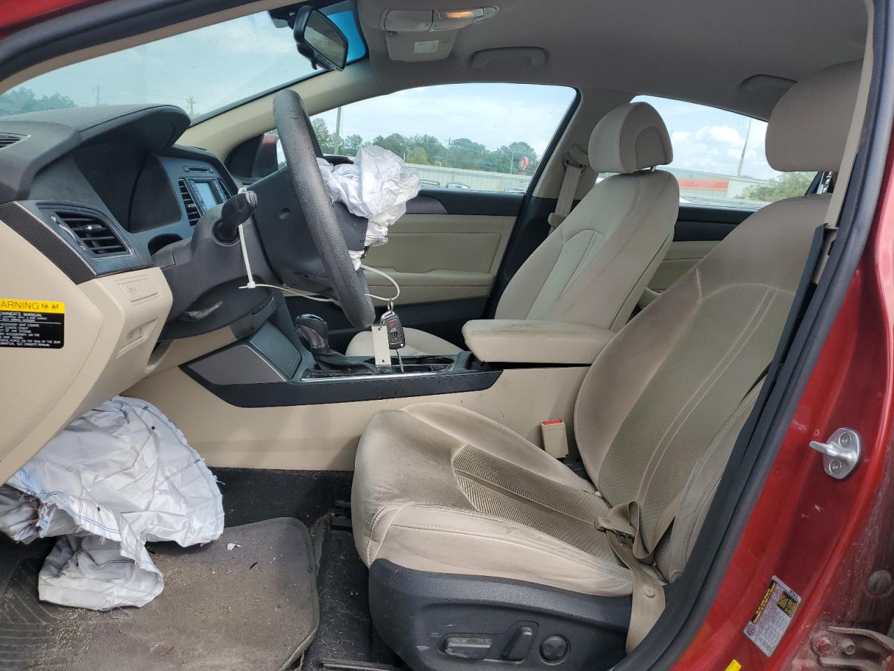 2015 Hyundai Sonata Sport Maroon vin: 5NPE34AF3FH156133