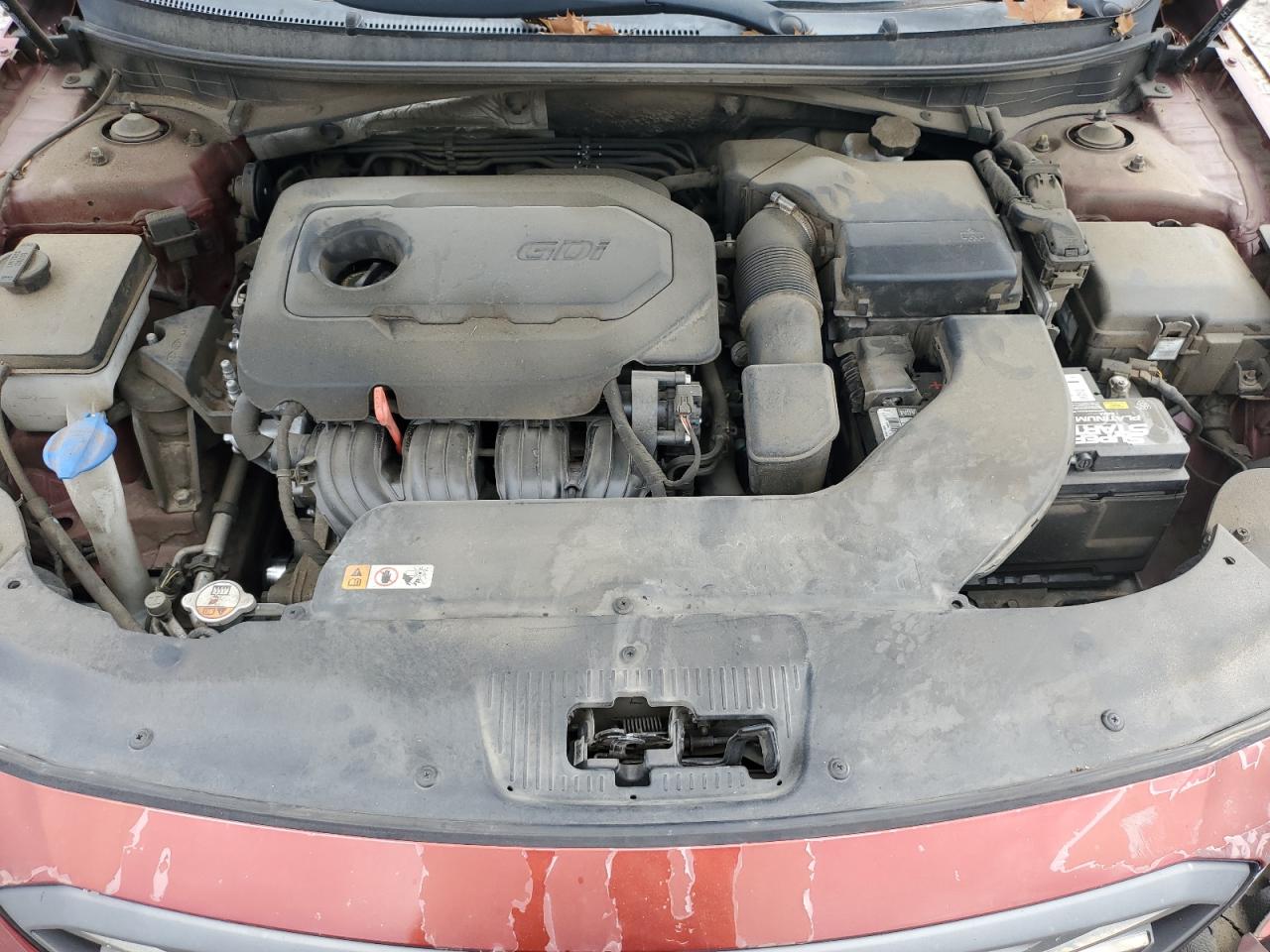 2015 Hyundai Sonata Sport Maroon vin: 5NPE34AF3FH156133