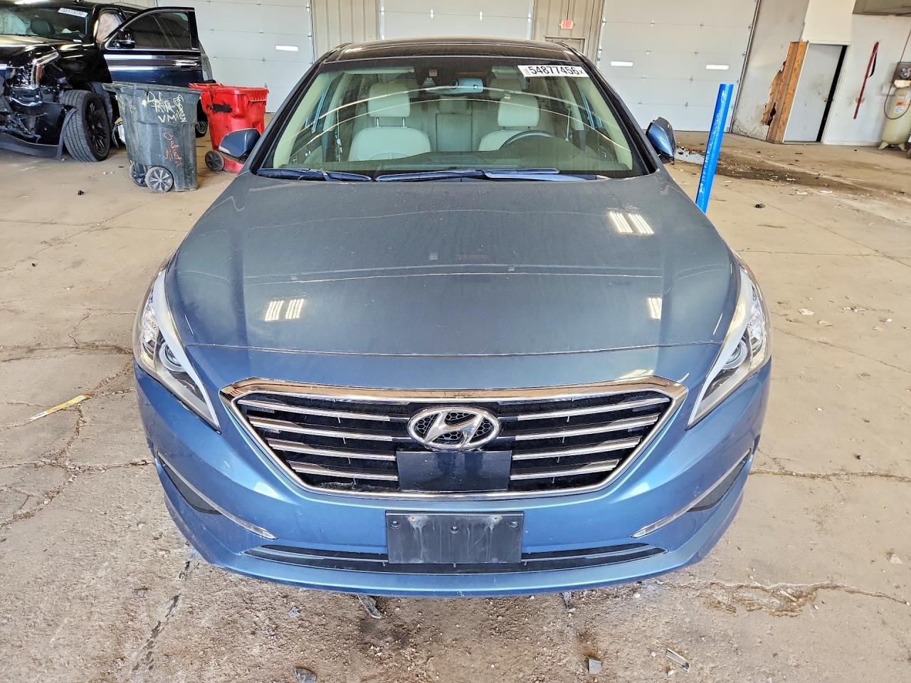2015 Hyundai Sonata Limited Blue vin: 5NPE34AF3FH179668