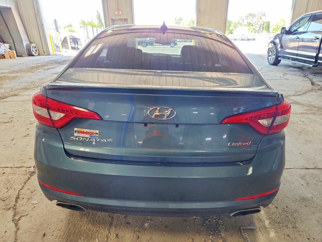 2015 Hyundai Sonata Limited Blue vin: 5NPE34AF3FH179668