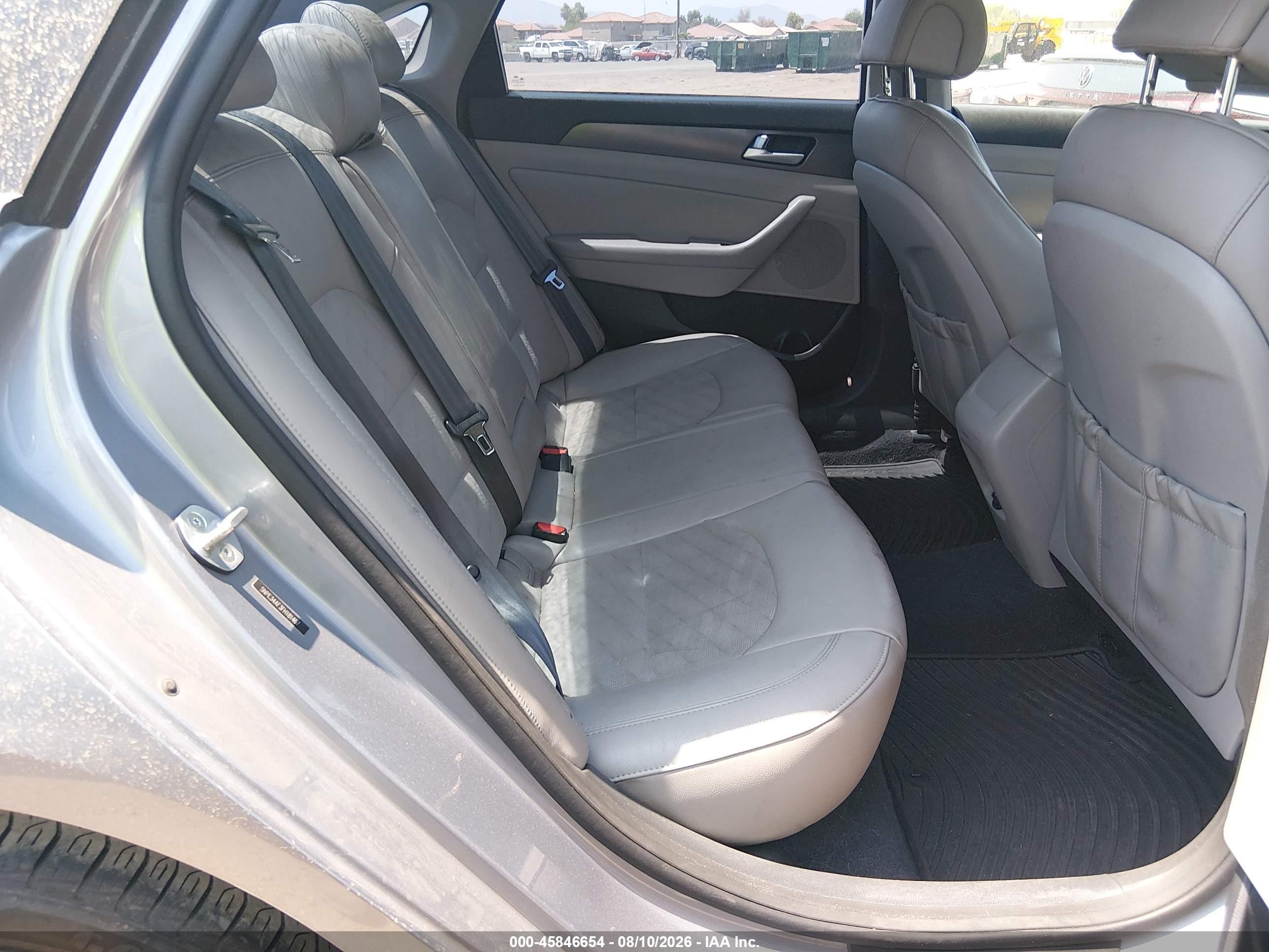 2015 Hyundai Sonata Sport Gray vin: 5NPE34AF3FH181467