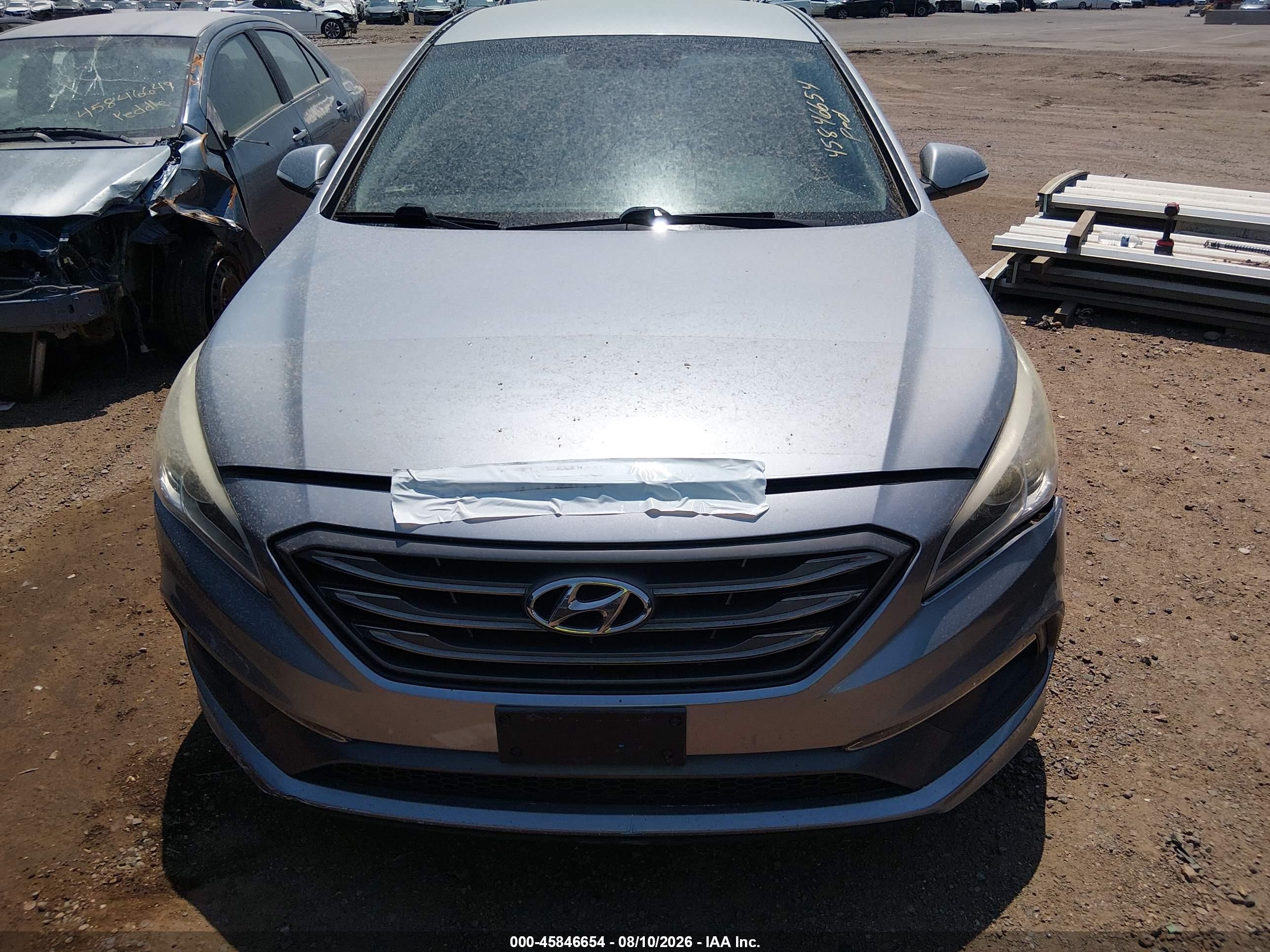 2015 Hyundai Sonata Sport Gray vin: 5NPE34AF3FH181467