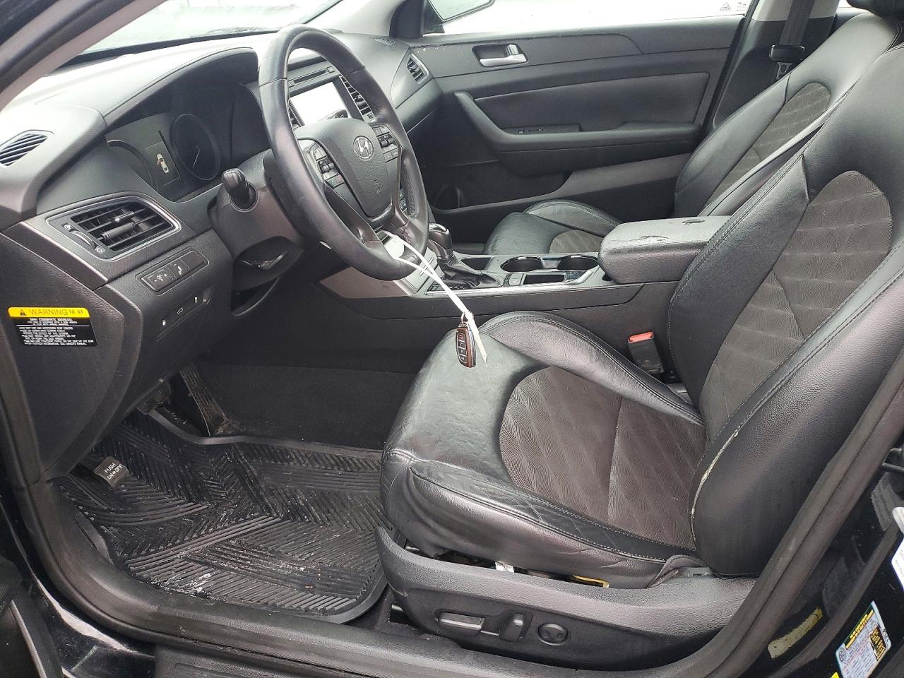 2015 Hyundai Sonata Sport Black vin: 5NPE34AF3FH185566