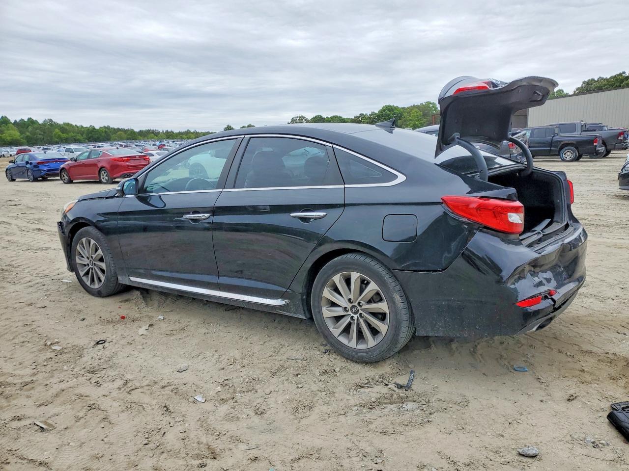 2015 Hyundai Sonata Limited Black vin: 5NPE34AF3FH211860