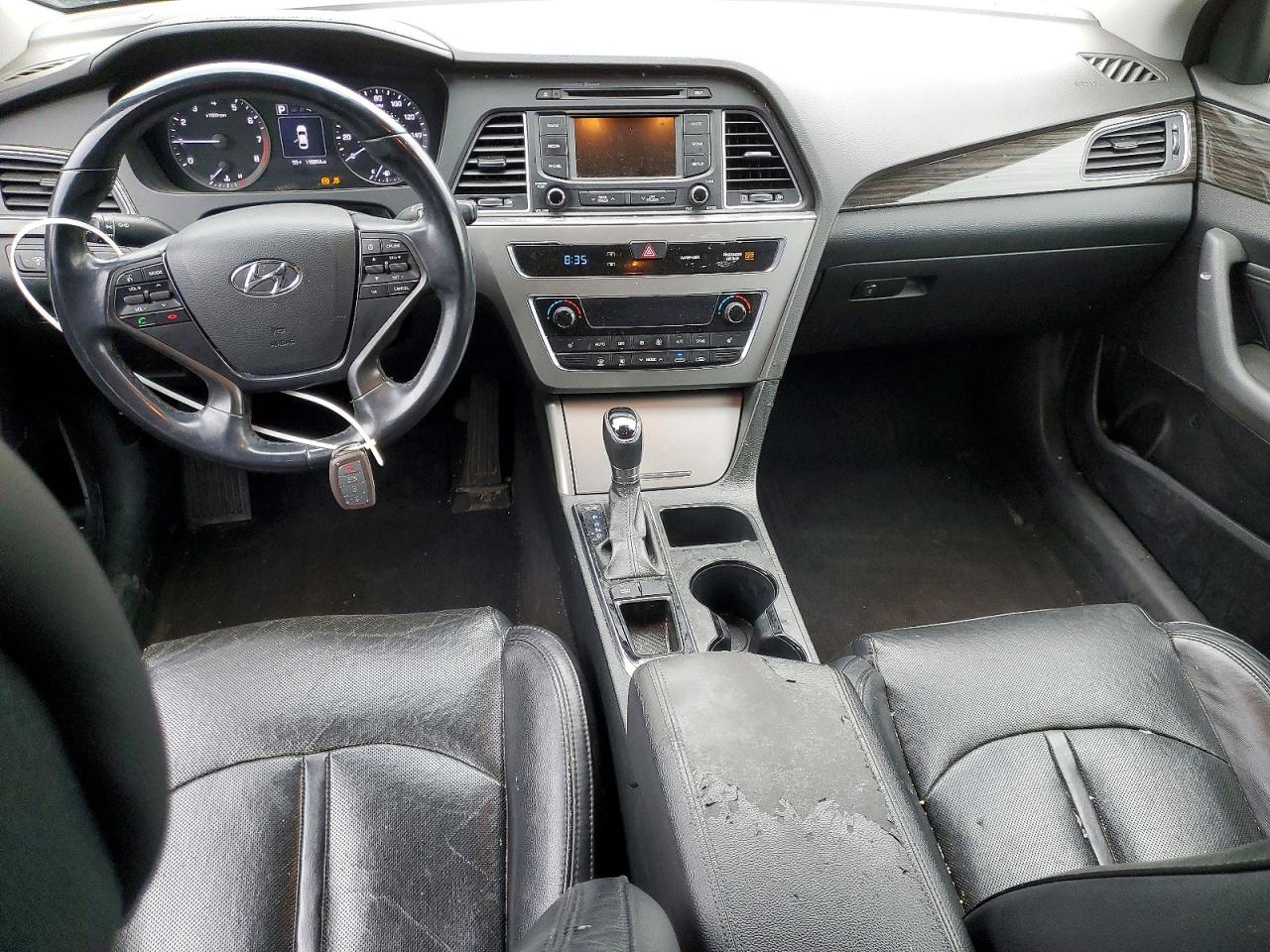 2015 Hyundai Sonata Limited Black vin: 5NPE34AF3FH211860