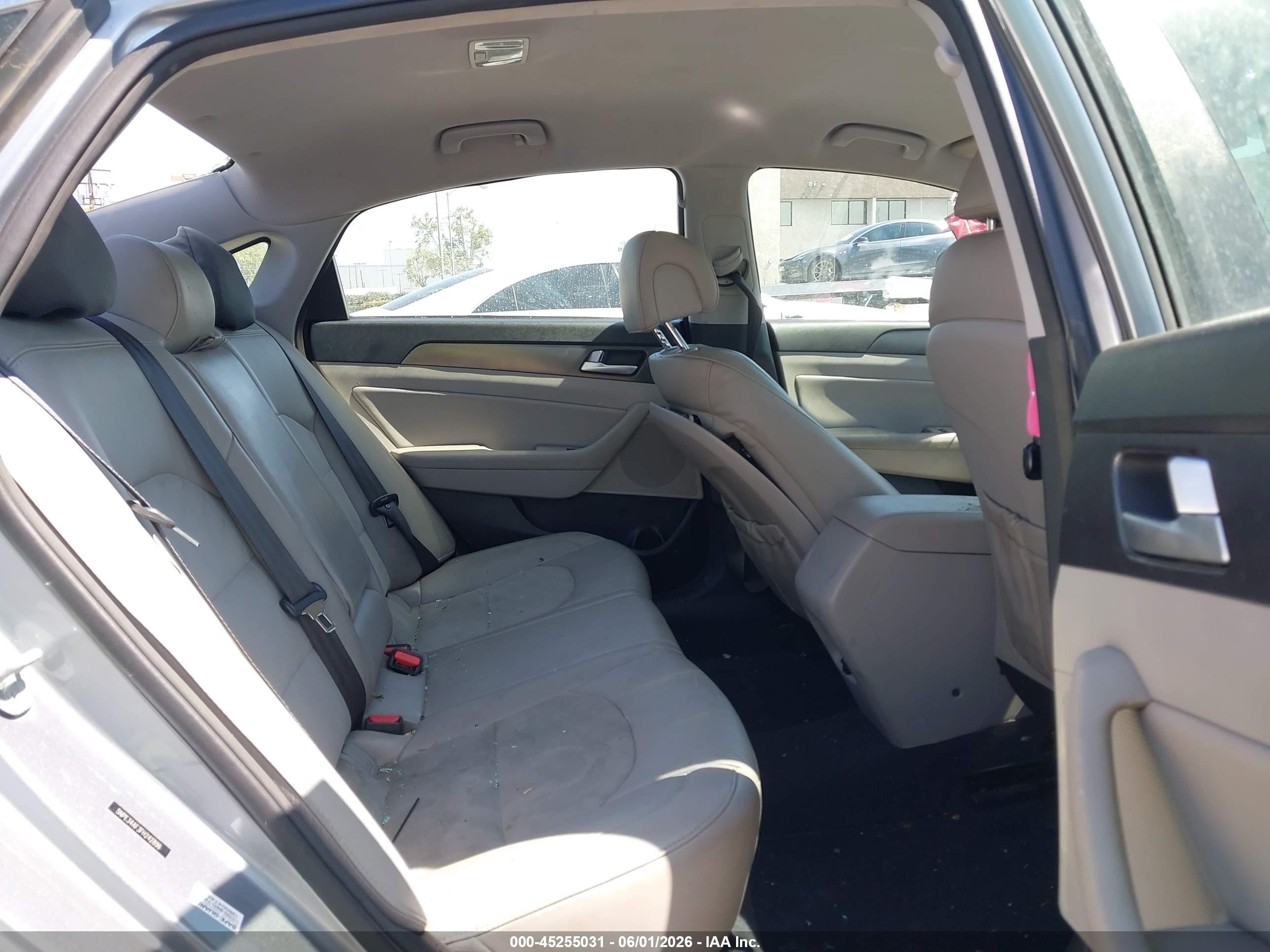 2015 Hyundai Sonata Sport Light Blue vin: 5NPE34AF3FH242896