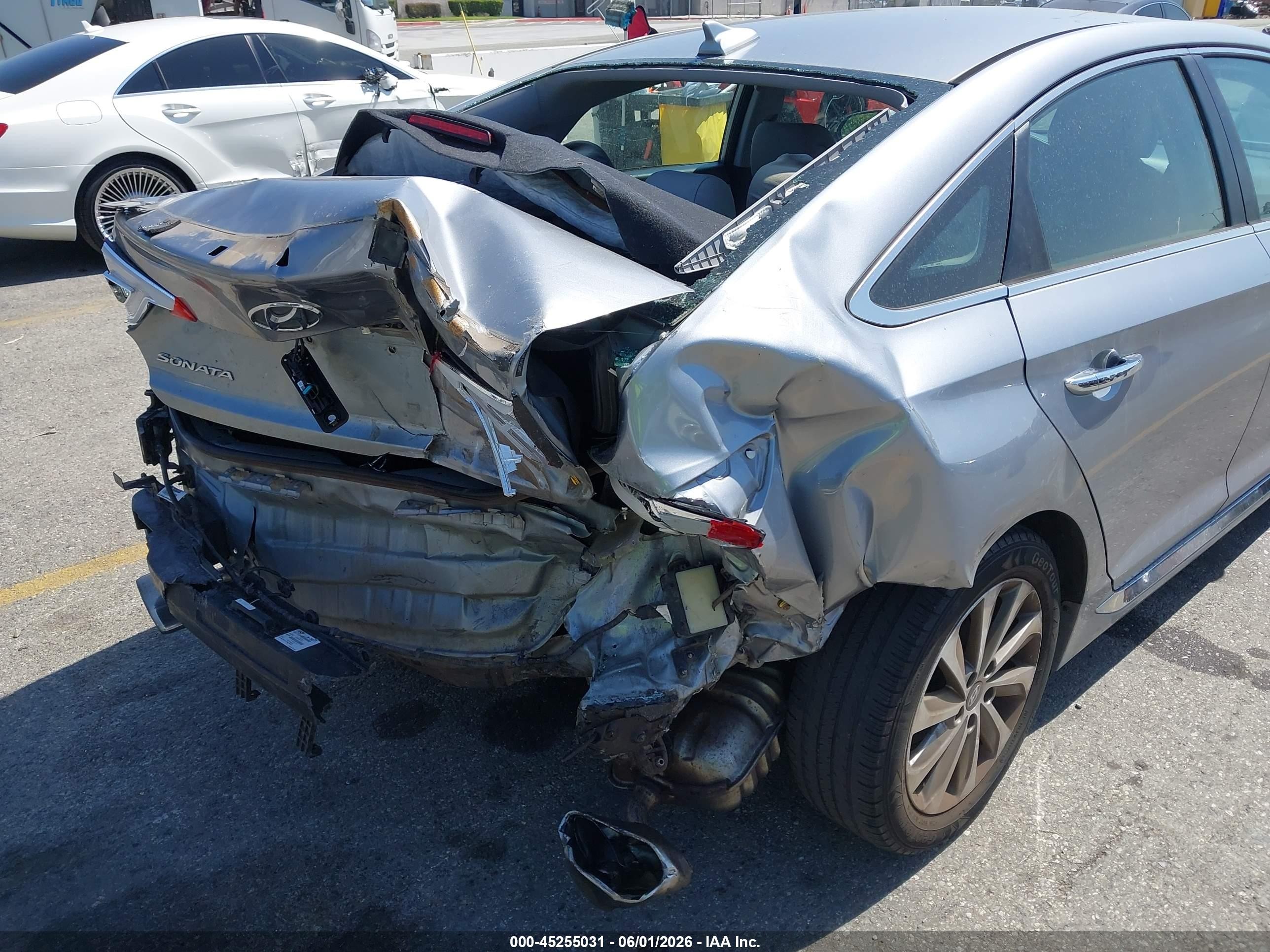 2015 Hyundai Sonata Sport Light Blue vin: 5NPE34AF3FH242896