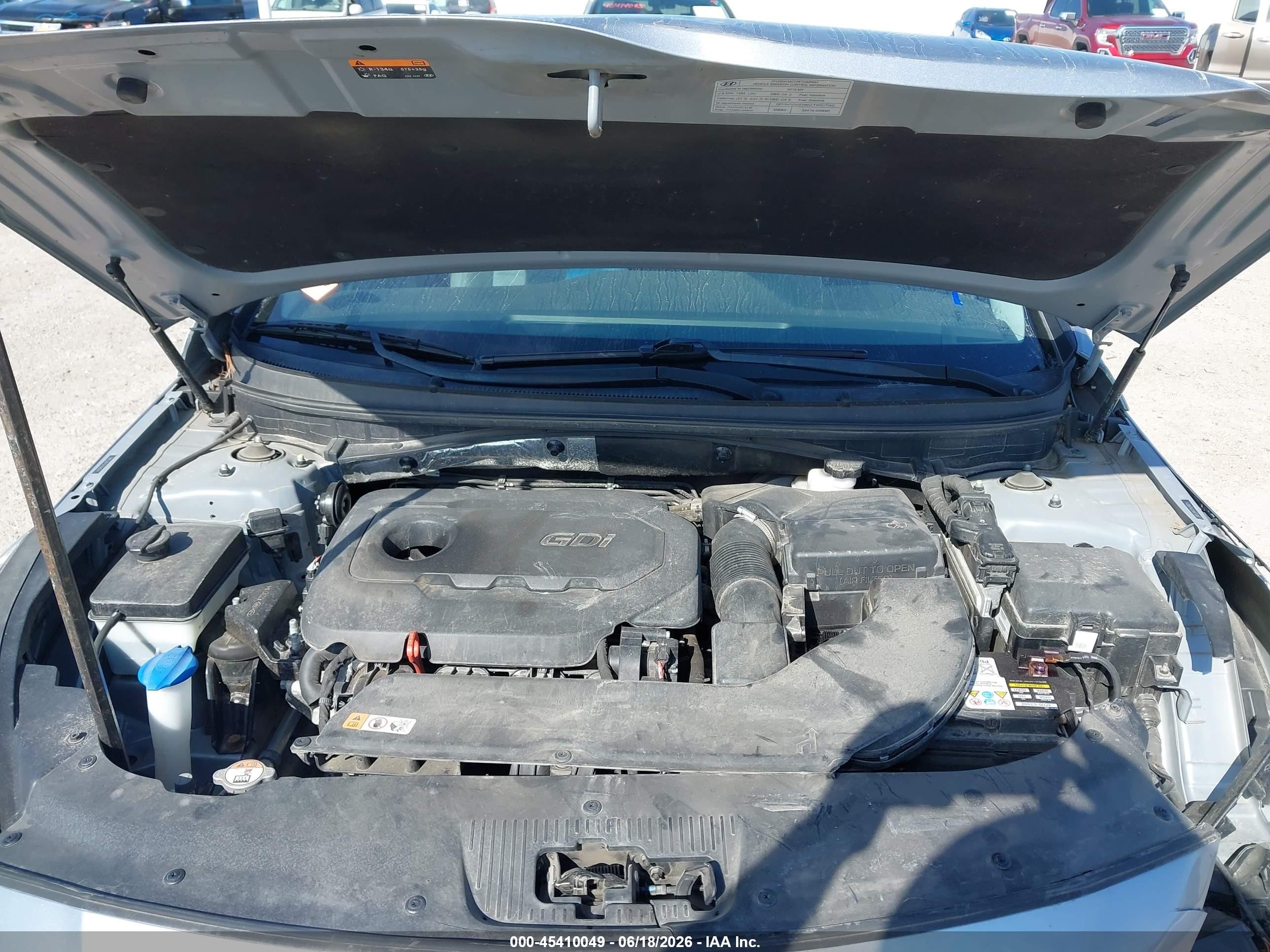 2015 Hyundai Sonata Sport Silver vin: 5NPE34AF3FH248214
