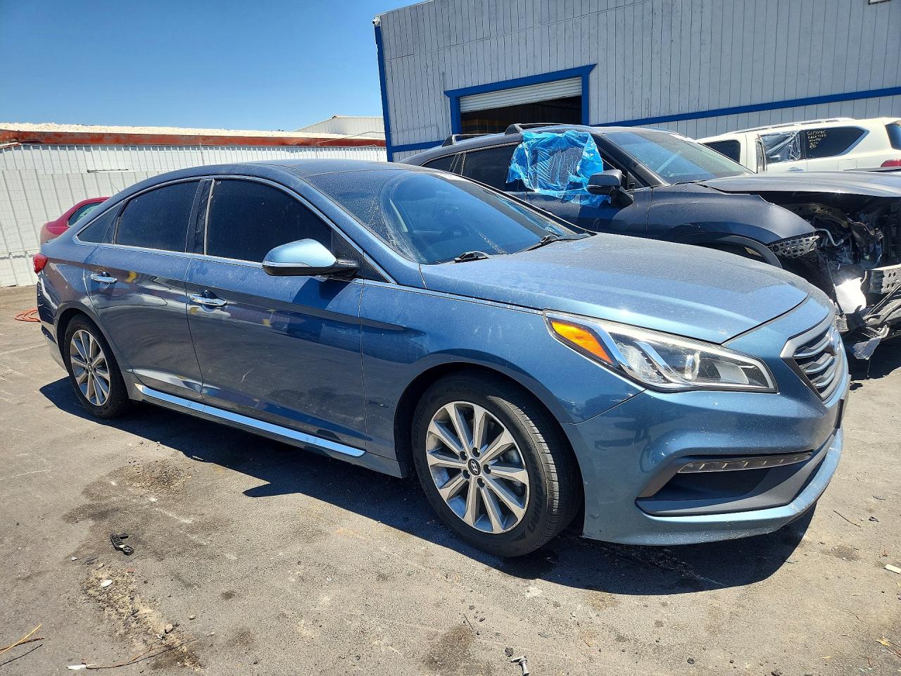 2016 Hyundai Sonata Limited Серый vin: 5NPE34AF3GH367124