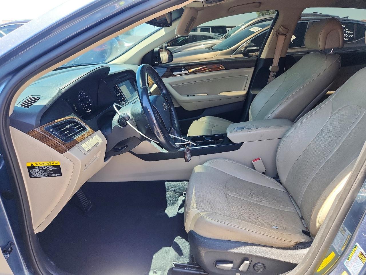 2016 Hyundai Sonata Limited Серый vin: 5NPE34AF3GH367124