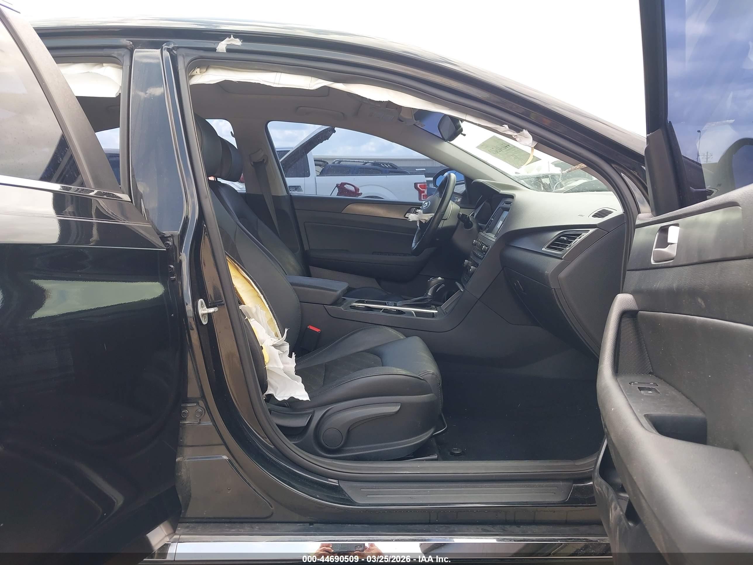 2016 Hyundai Sonata Sport Black vin: 5NPE34AF3GH409338