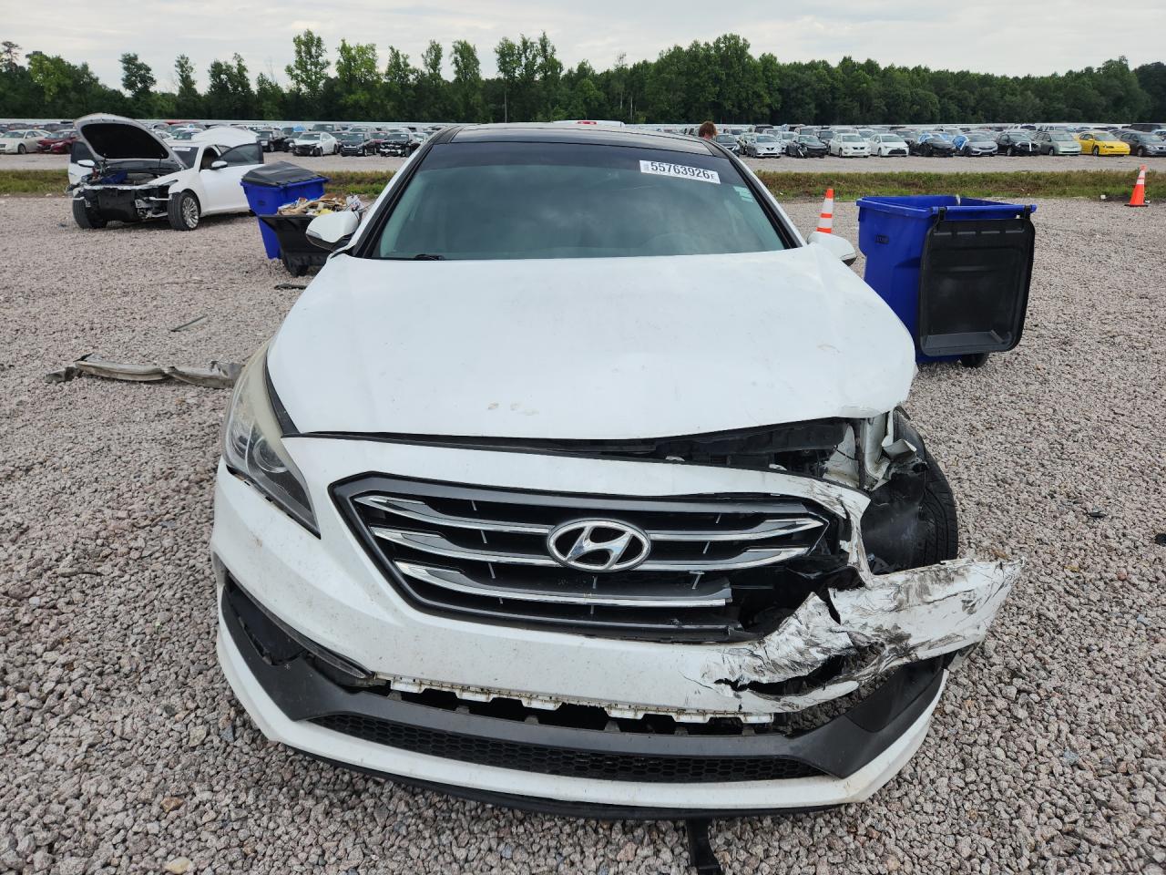 2000 Hyun Elantra White vin: 5NPE34AF3GH433204