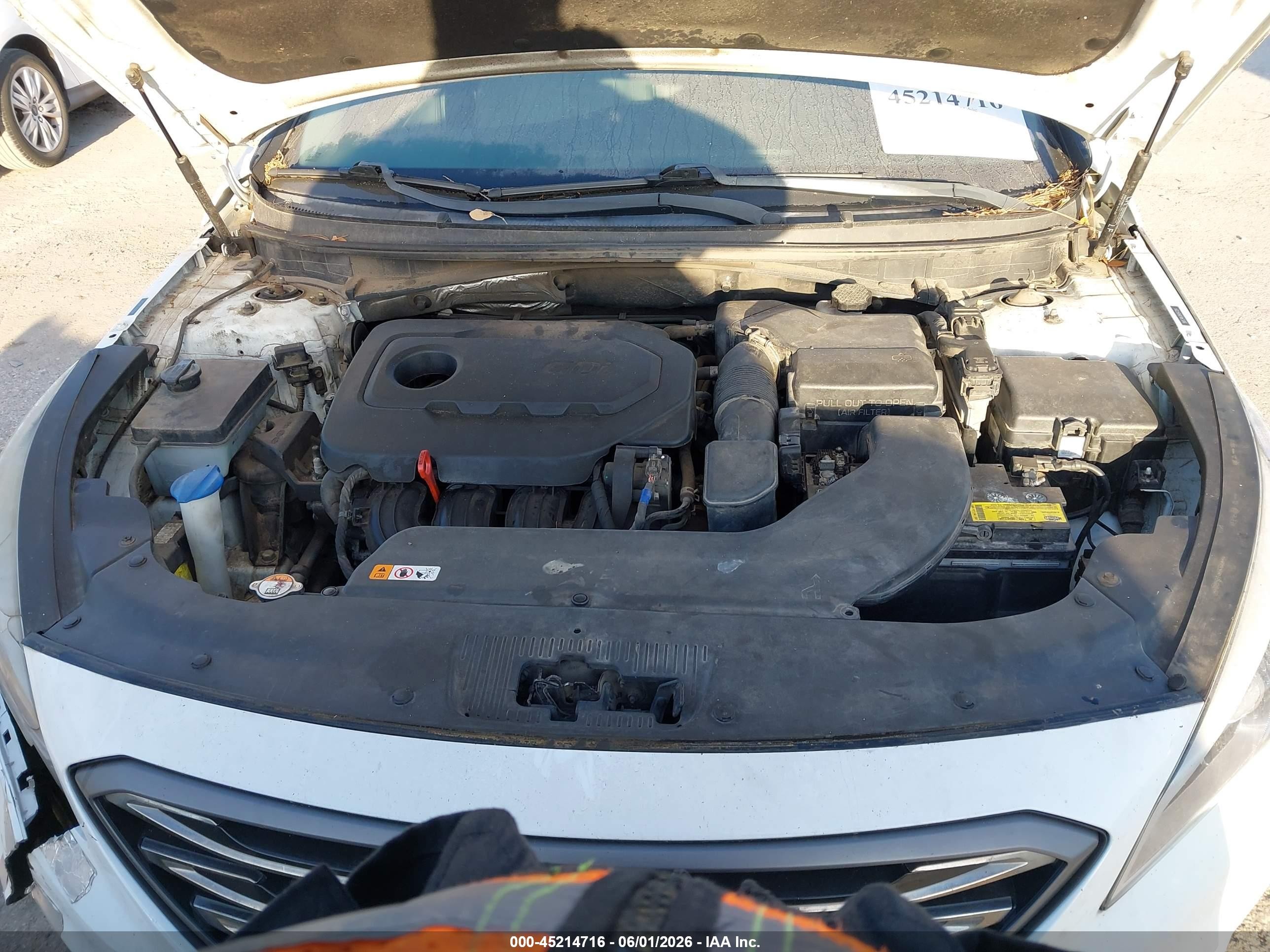 2017 Hyundai Sonata Limited Белый vin: 5NPE34AF3HH547284