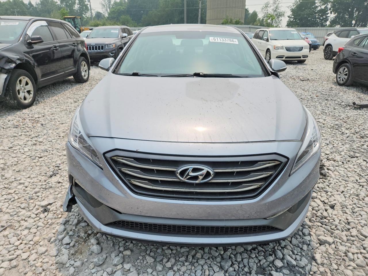 2017 Hyundai Sonata Sport Gray vin: 5NPE34AF3HH581287