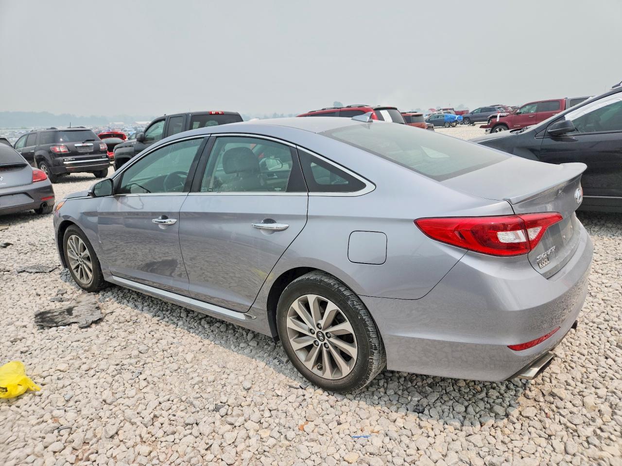2017 Hyundai Sonata Sport Gray vin: 5NPE34AF3HH581287
