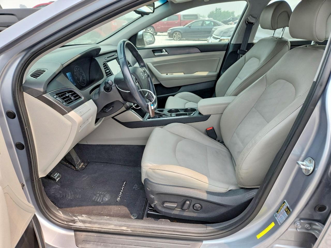 2017 Hyundai Sonata Sport Gray vin: 5NPE34AF3HH581287