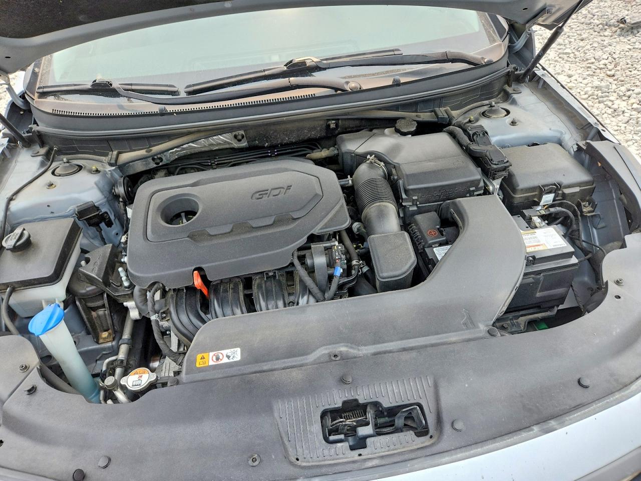 2017 Hyundai Sonata Sport Gray vin: 5NPE34AF3HH581287