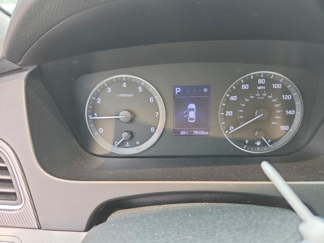 2017 Hyundai Sonata Sport Gray vin: 5NPE34AF3HH581287