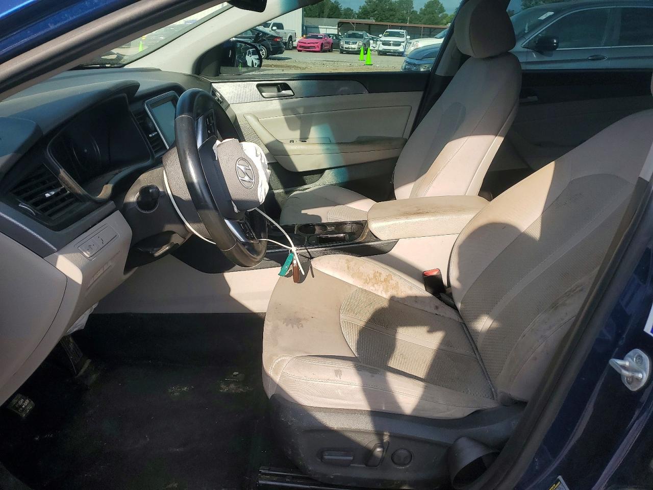 2018 Hyundai Sonata Sel Blue vin: 5NPE34AF3JH641882