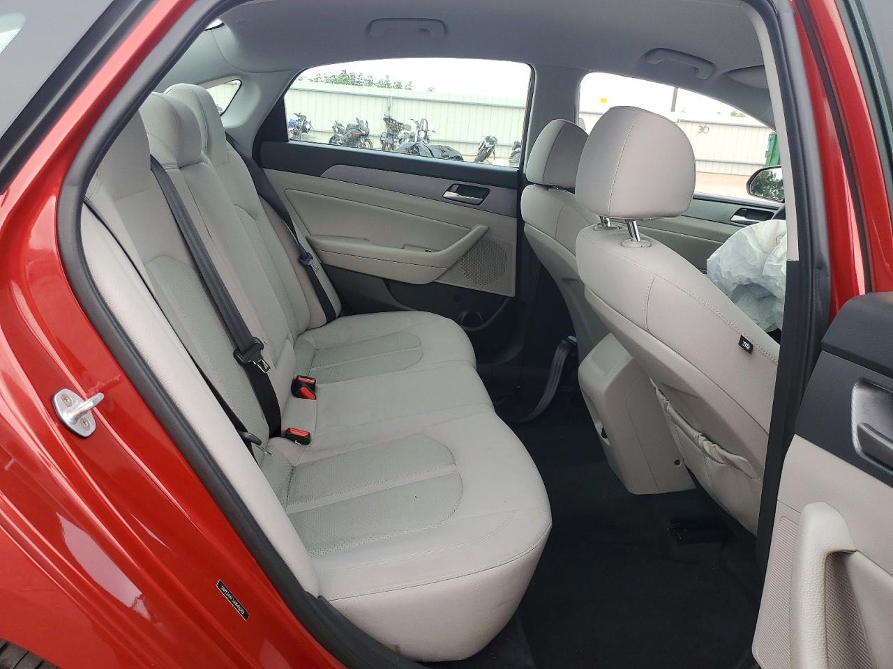 2018 Hyundai Sonata Sel Burgundy vin: 5NPE34AF3JH645589