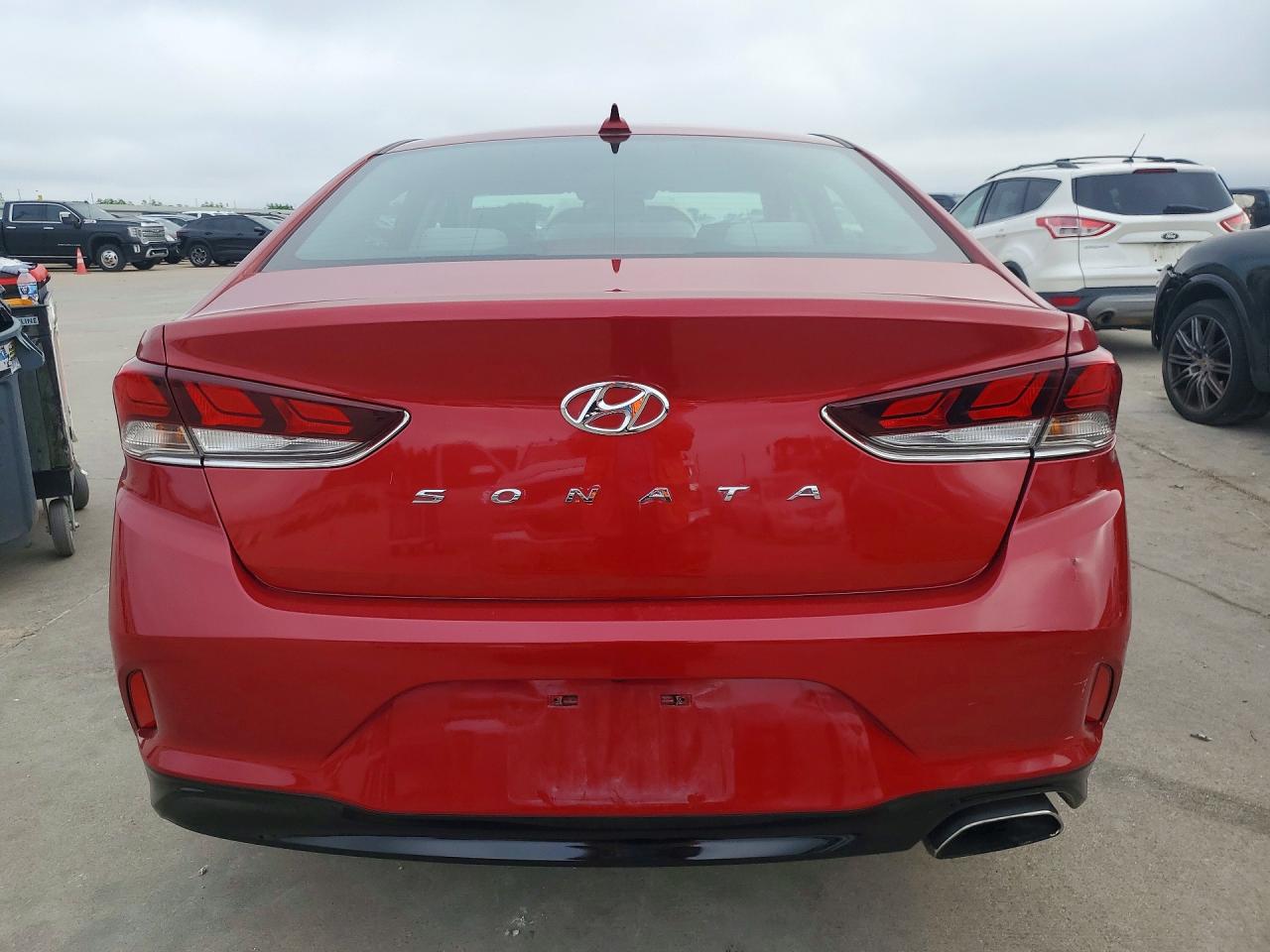2018 Hyundai Sonata Sel Burgundy vin: 5NPE34AF3JH645589