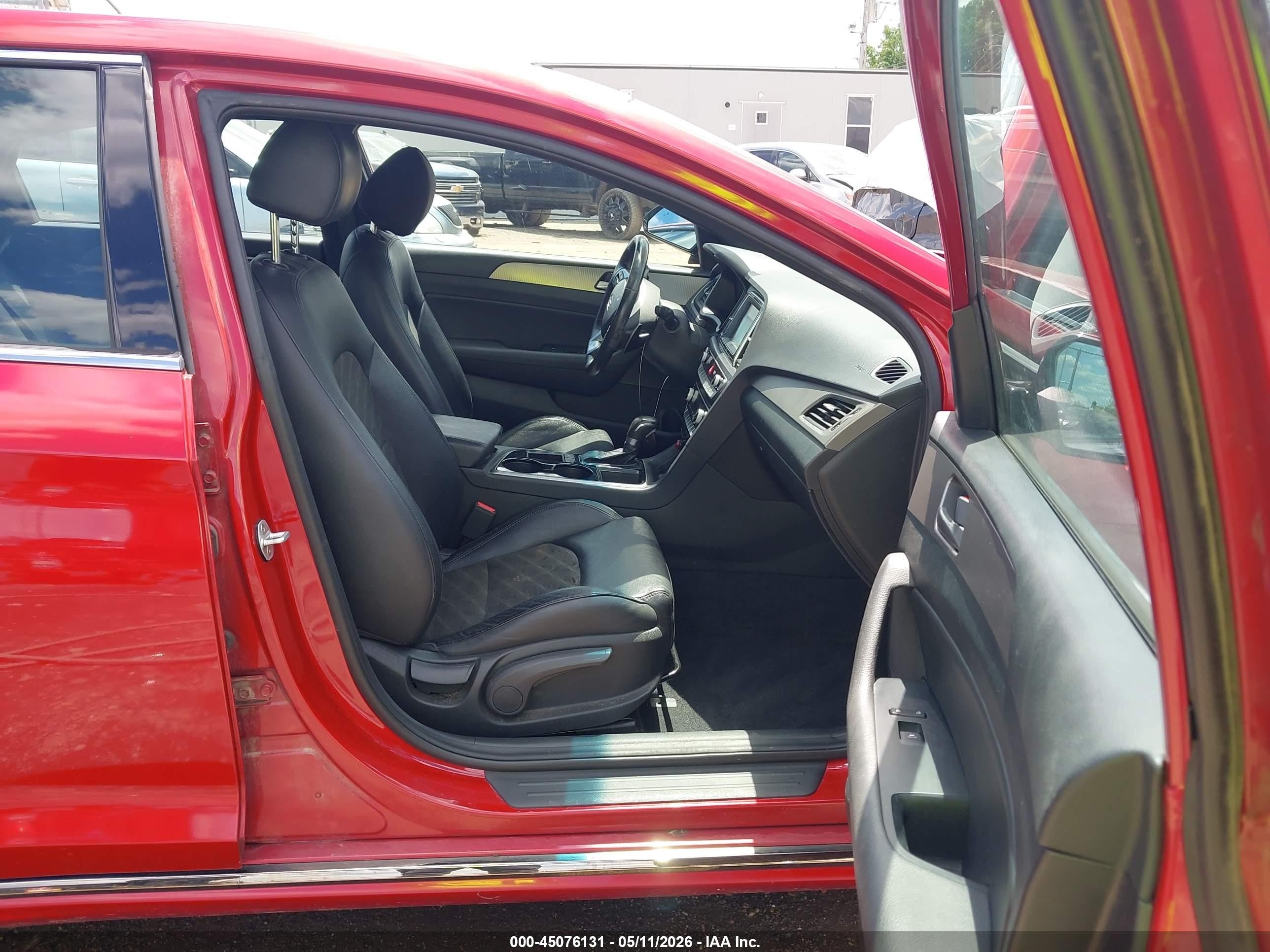 2019 Hyundai Sonata Sport Red vin: 5NPE34AF3KH755754