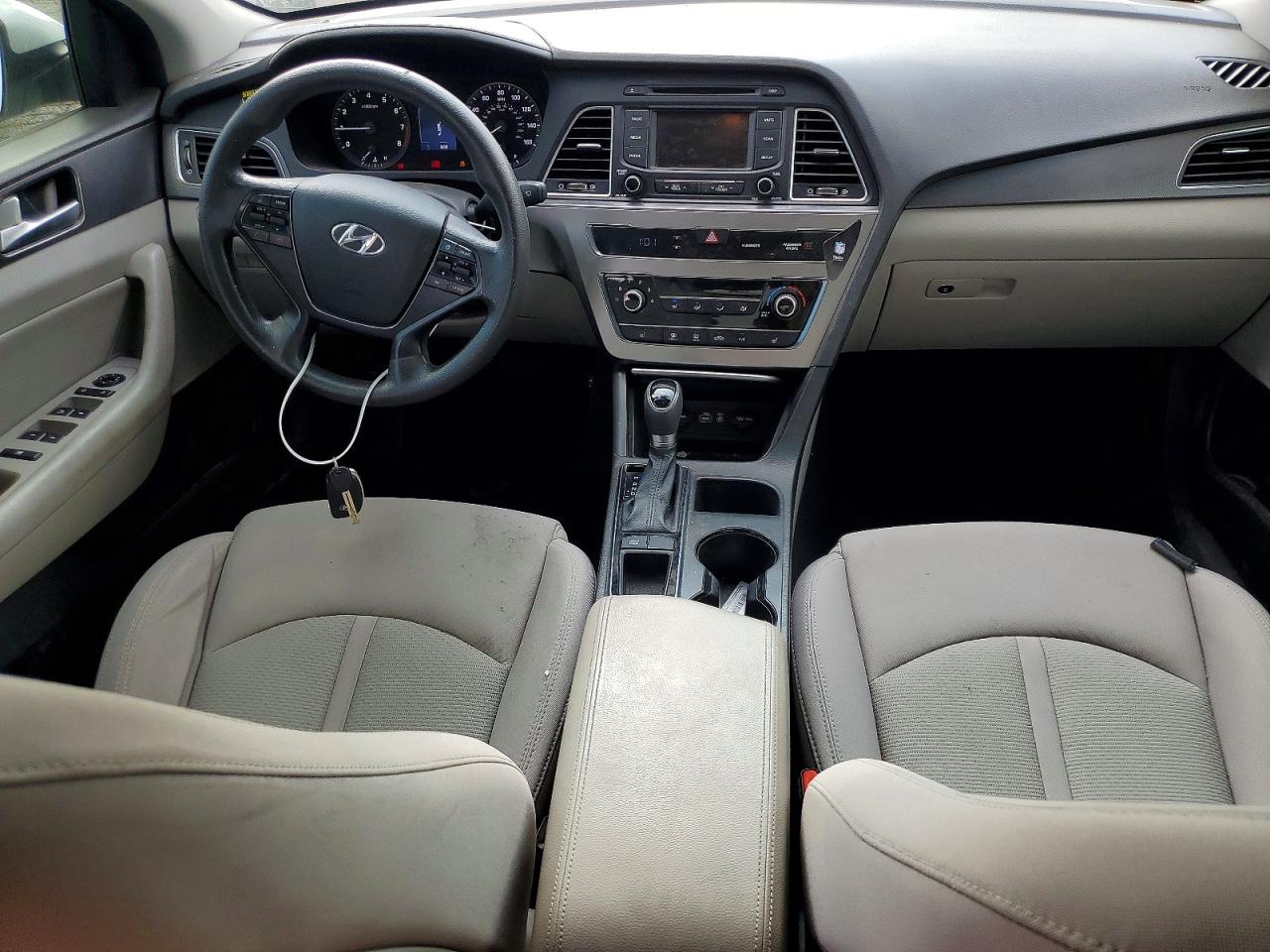 2015 Hyundai Sonata Sport White vin: 5NPE34AF4FH027611