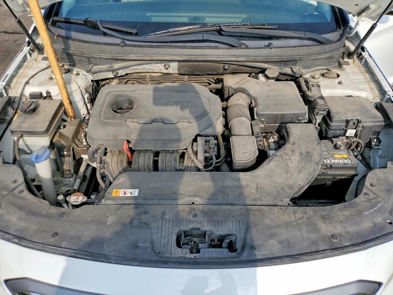 2015 Hyundai Sonata Sport White vin: 5NPE34AF4FH027611