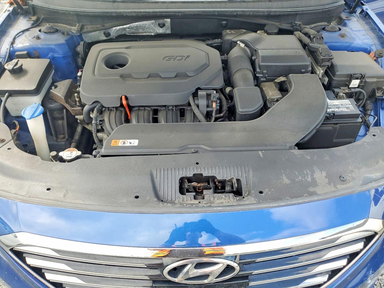 2015 Hyundai Sonata Limited Blue vin: 5NPE34AF4FH040813